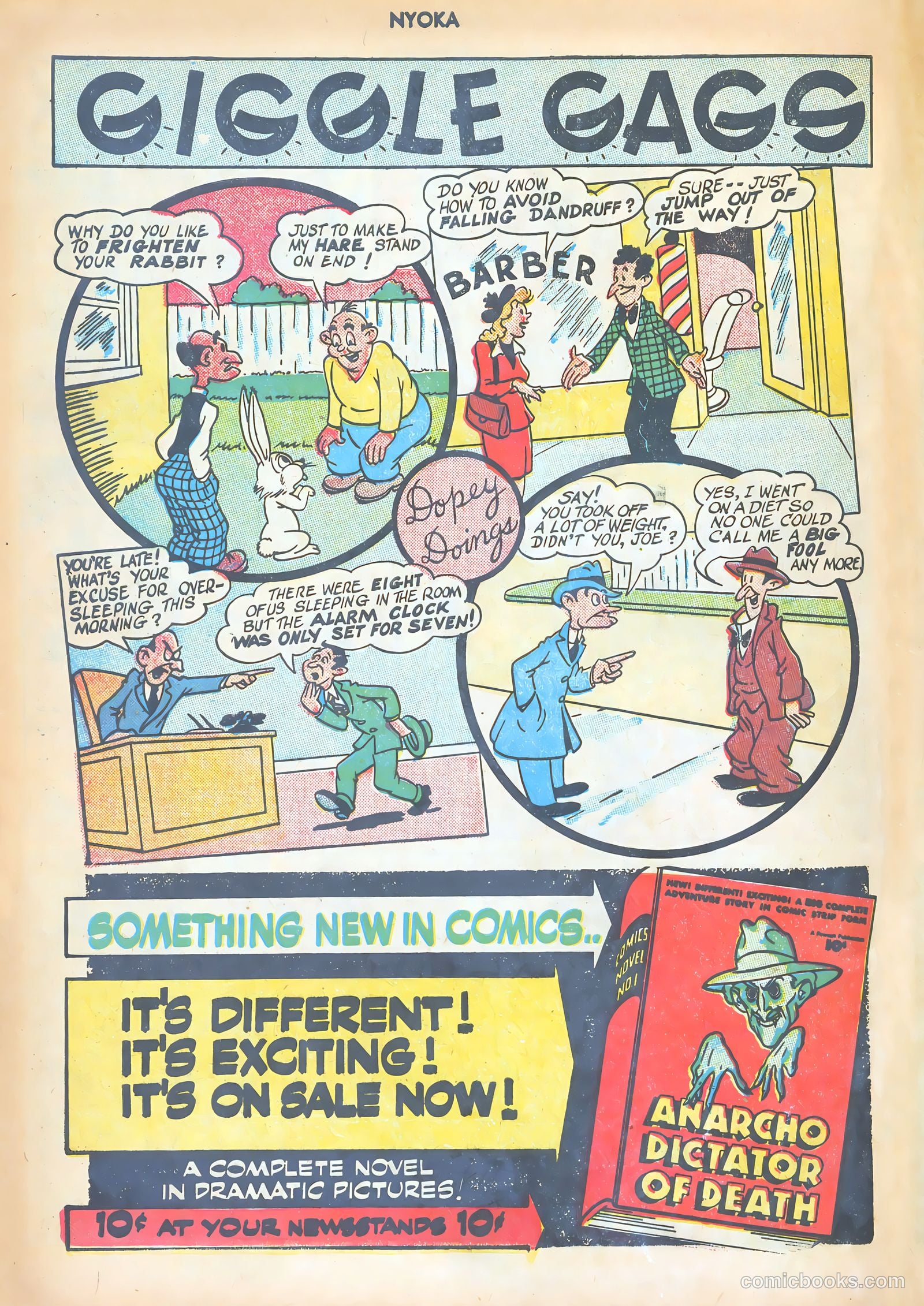Nyoka the Jungle Girl #10 (1947) — page 32 of 52