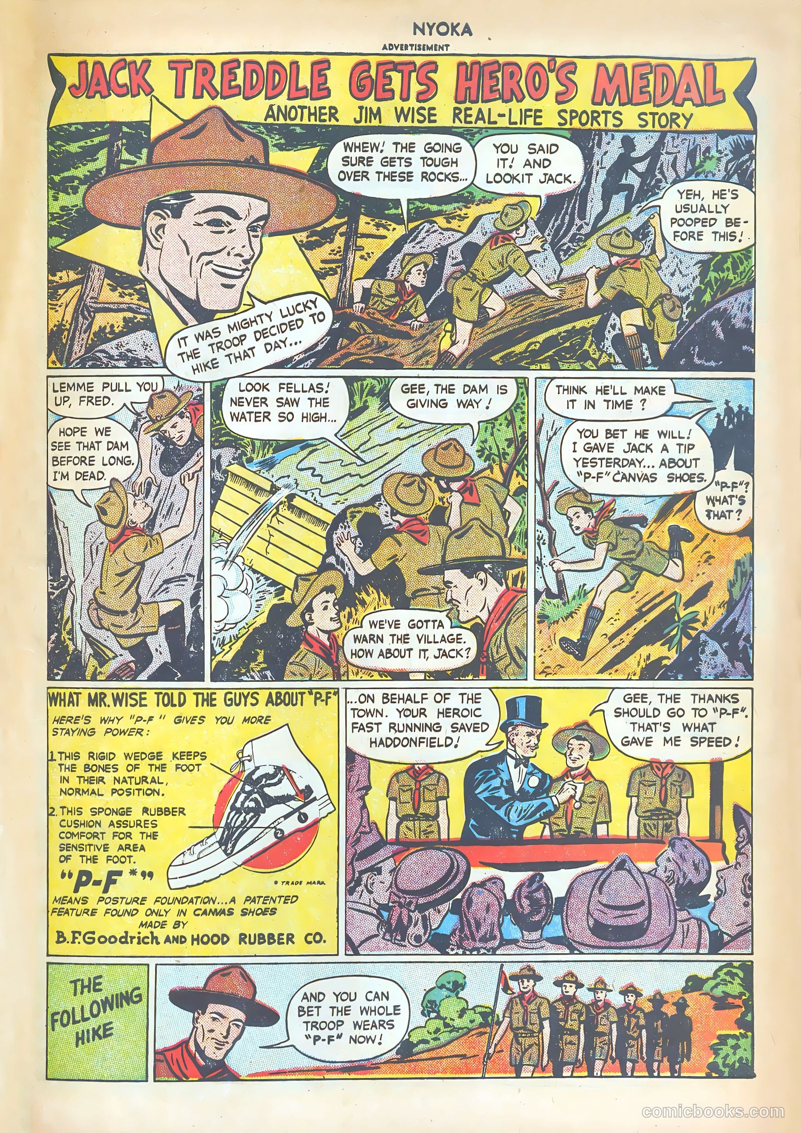 Nyoka the Jungle Girl #10 (1947) — page 33 of 52