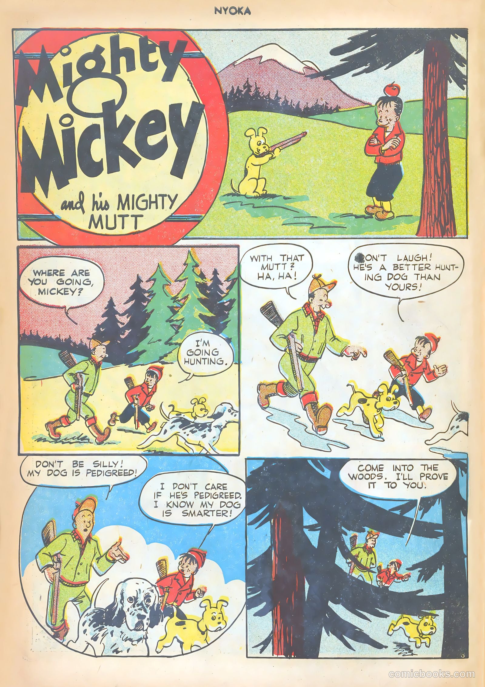 Nyoka the Jungle Girl #10 (1947) — page 34 of 52