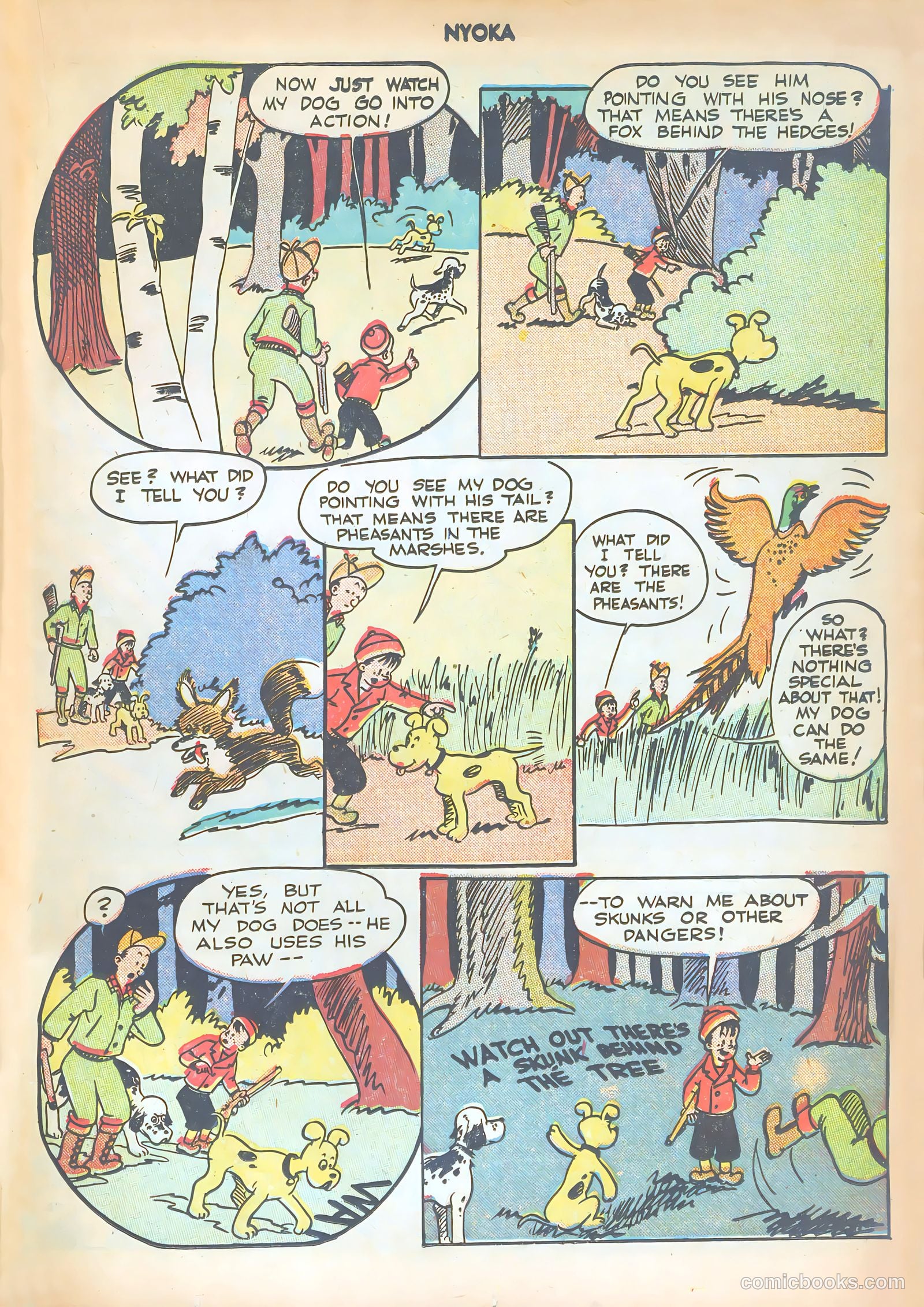 Nyoka the Jungle Girl #10 (1947) — page 35 of 52