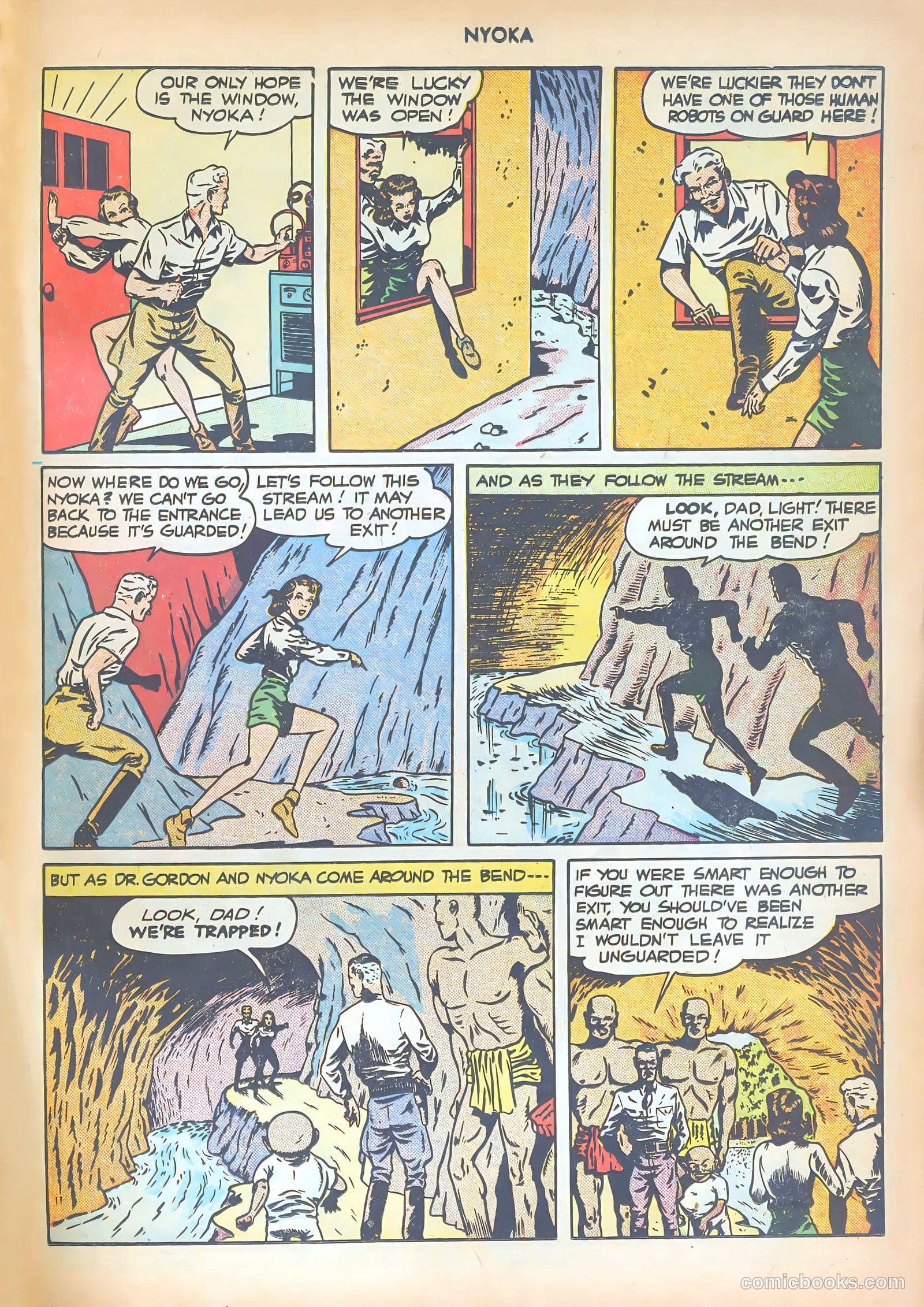 Nyoka the Jungle Girl #10 (1947) — page 39 of 52
