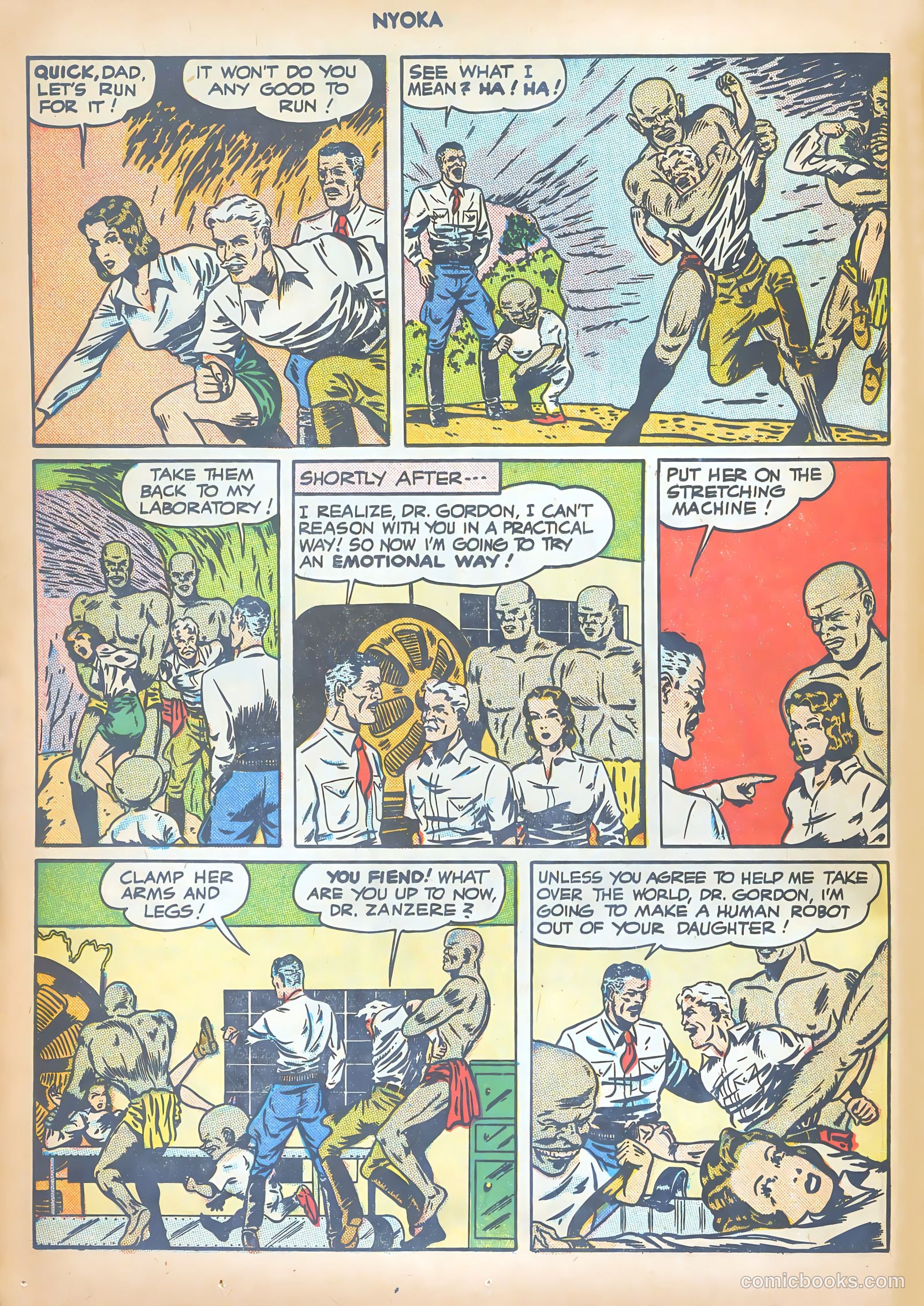 Nyoka the Jungle Girl #10 (1947) — page 40 of 52