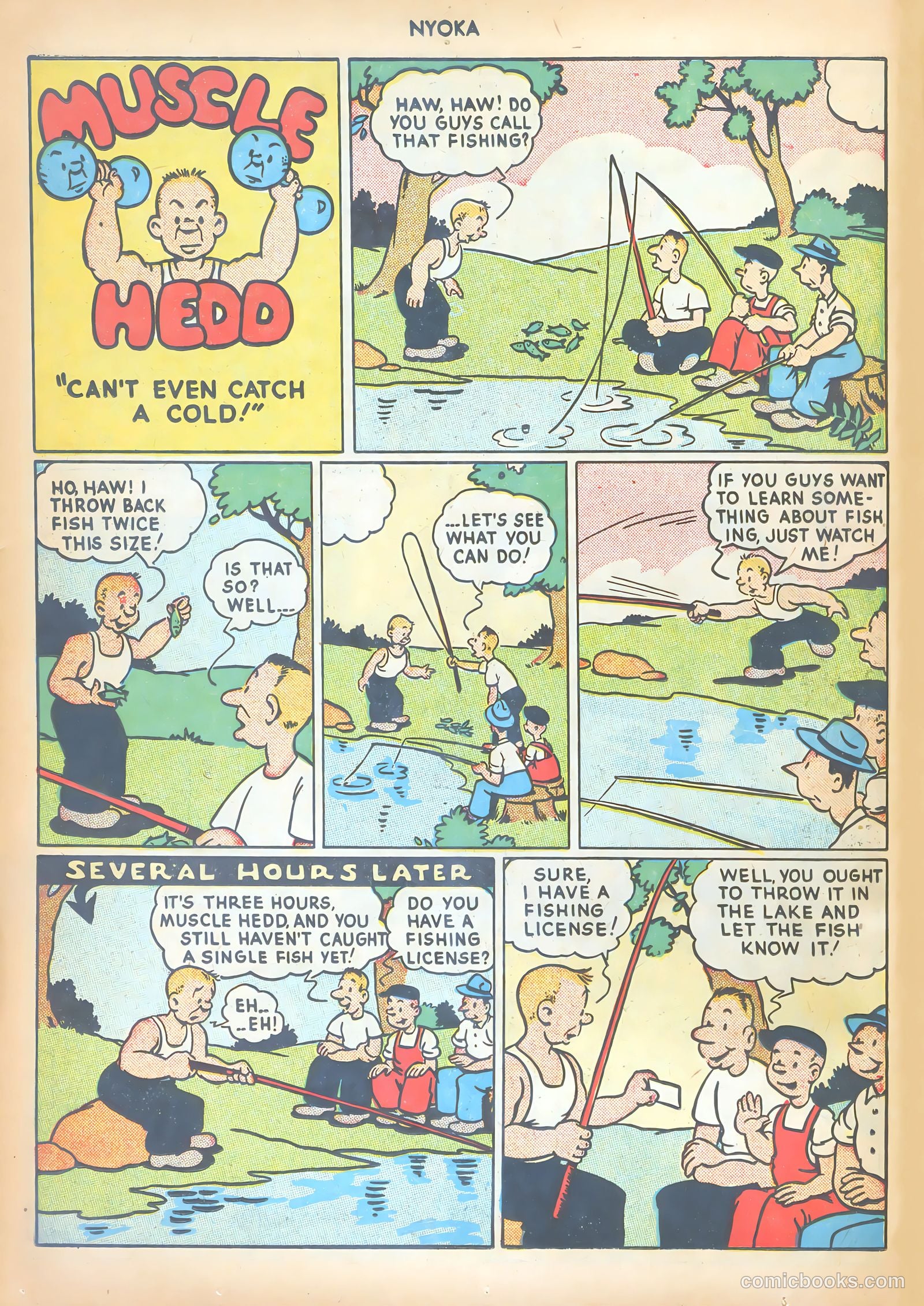 Nyoka the Jungle Girl #10 (1947) — page 42 of 52