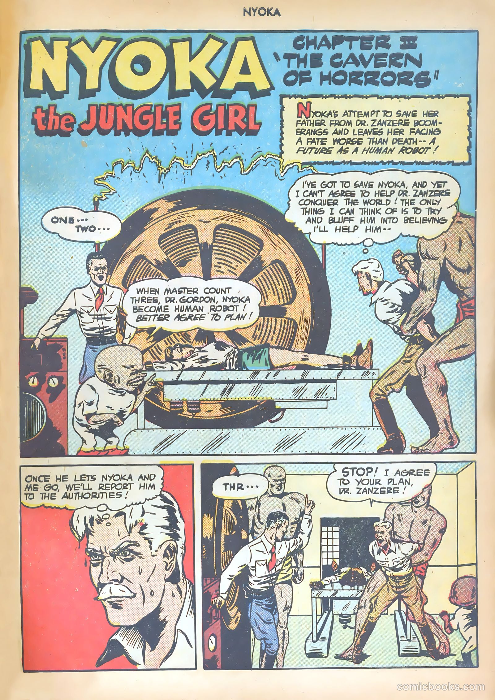Nyoka the Jungle Girl #10 (1947) — page 43 of 52