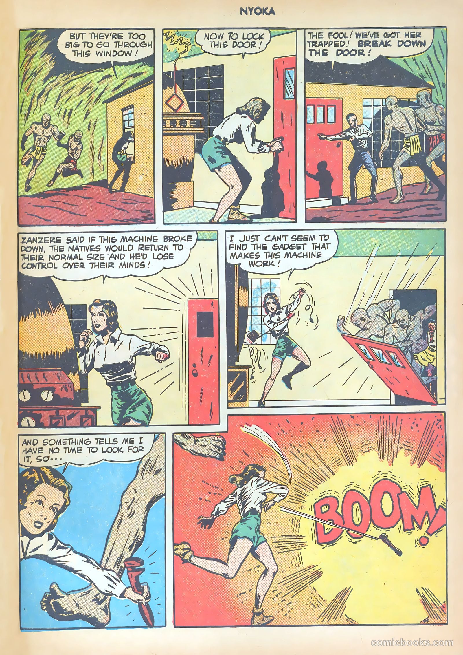 Nyoka the Jungle Girl #10 (1947) — page 47 of 52