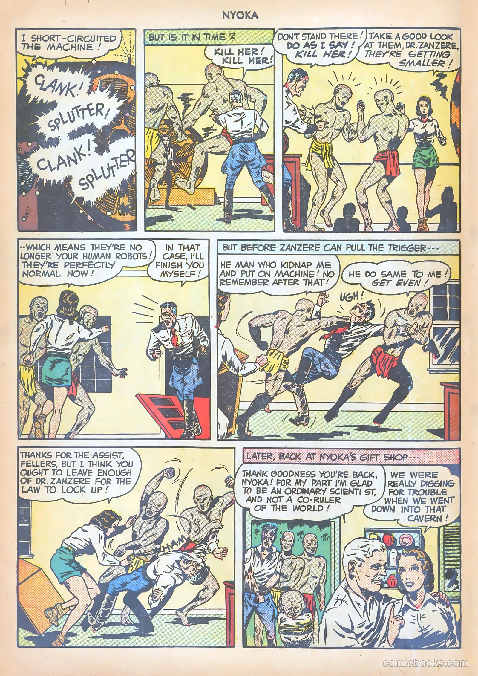 Nyoka the Jungle Girl #10 (1947) — page 48 of 52