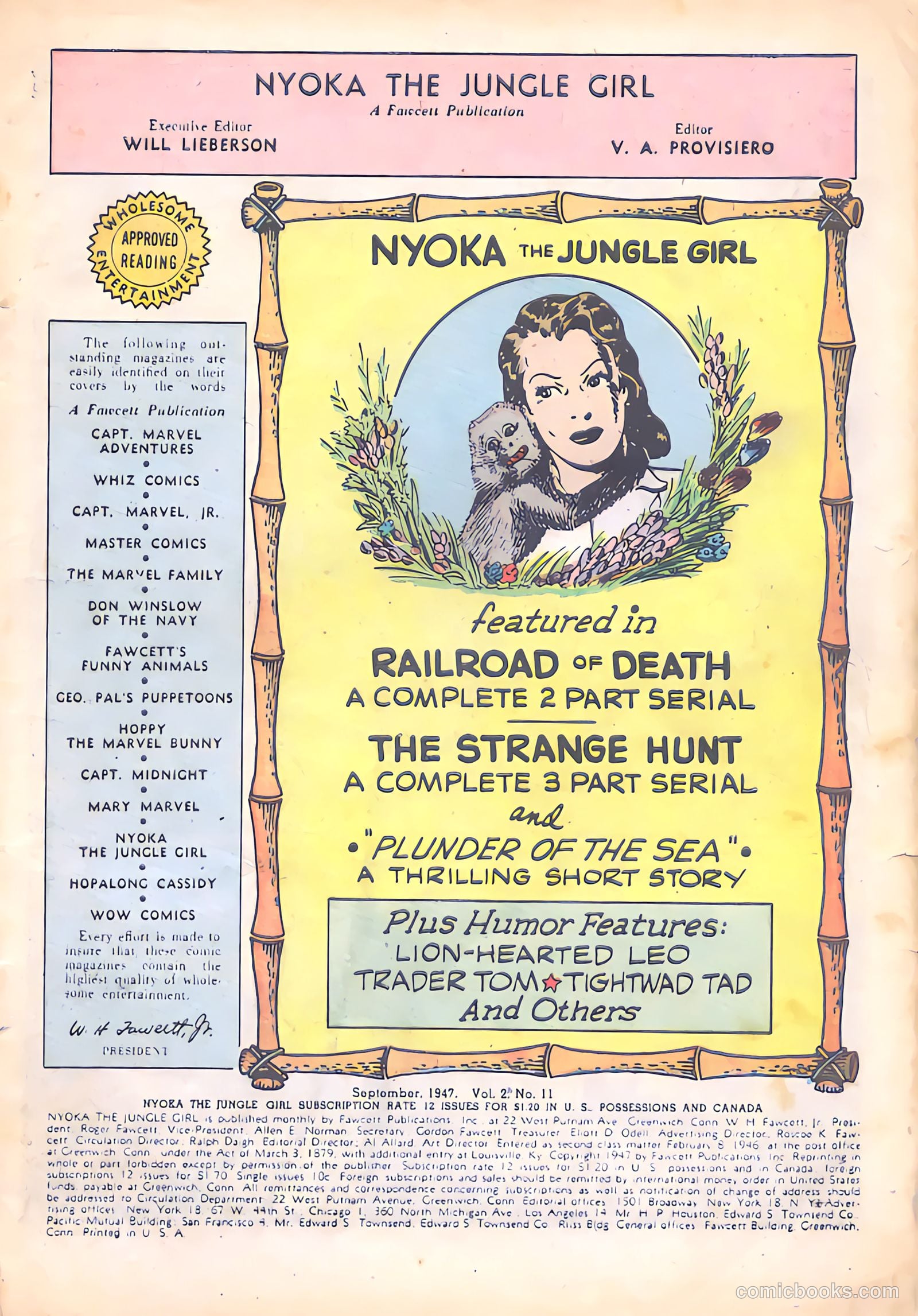 Nyoka the Jungle Girl #11 (1947) — page 3 of 52