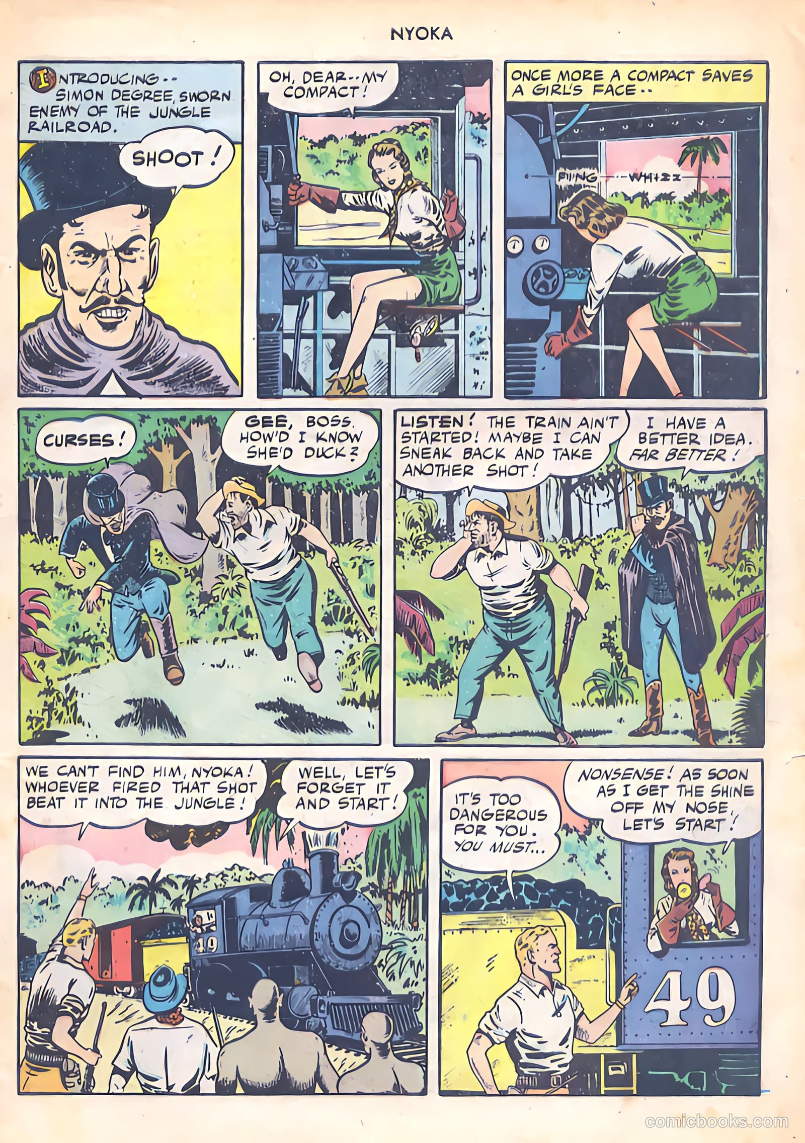 Nyoka the Jungle Girl #11 (1947) — page 5 of 52