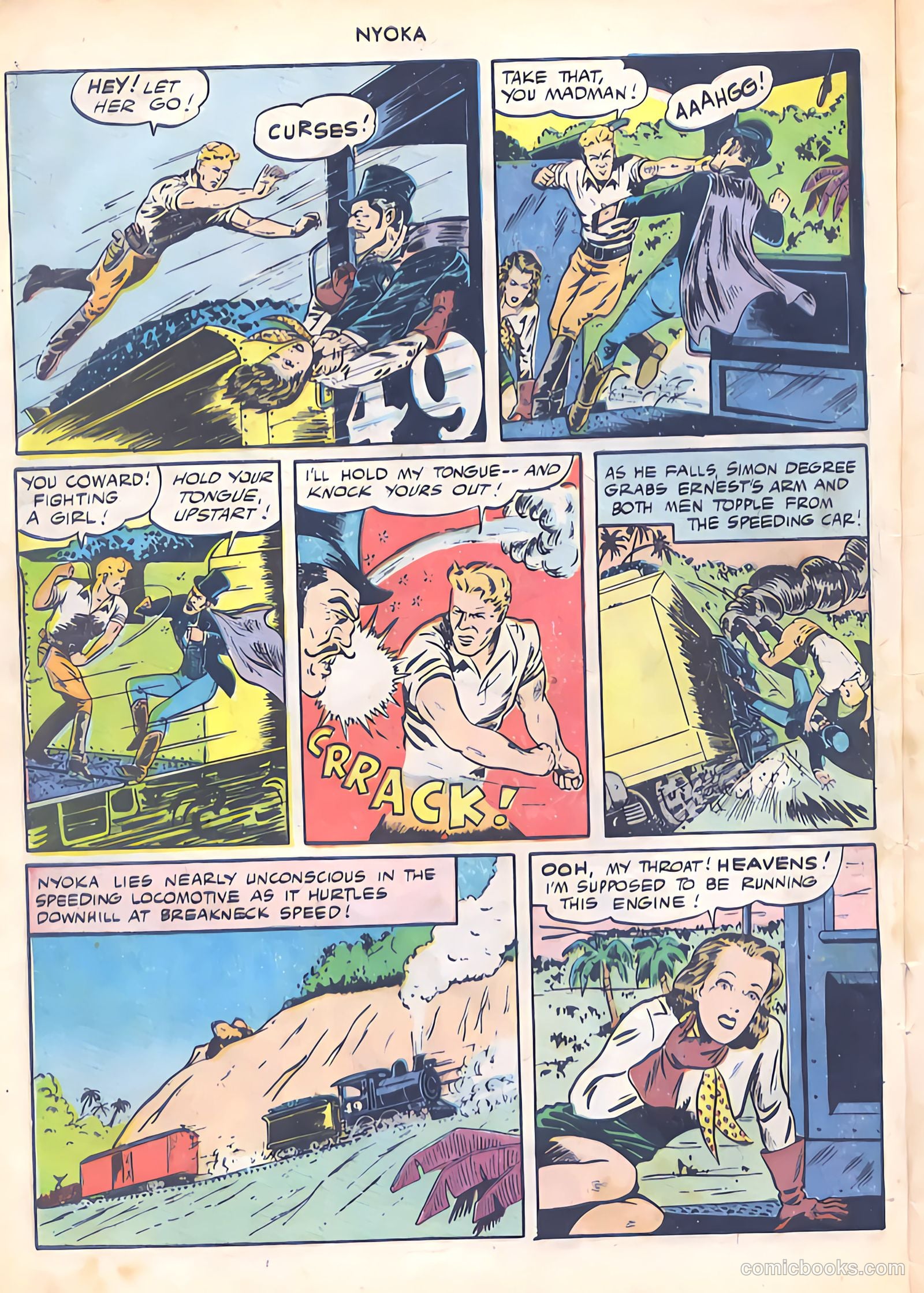 Nyoka the Jungle Girl #11 (1947) — page 8 of 52