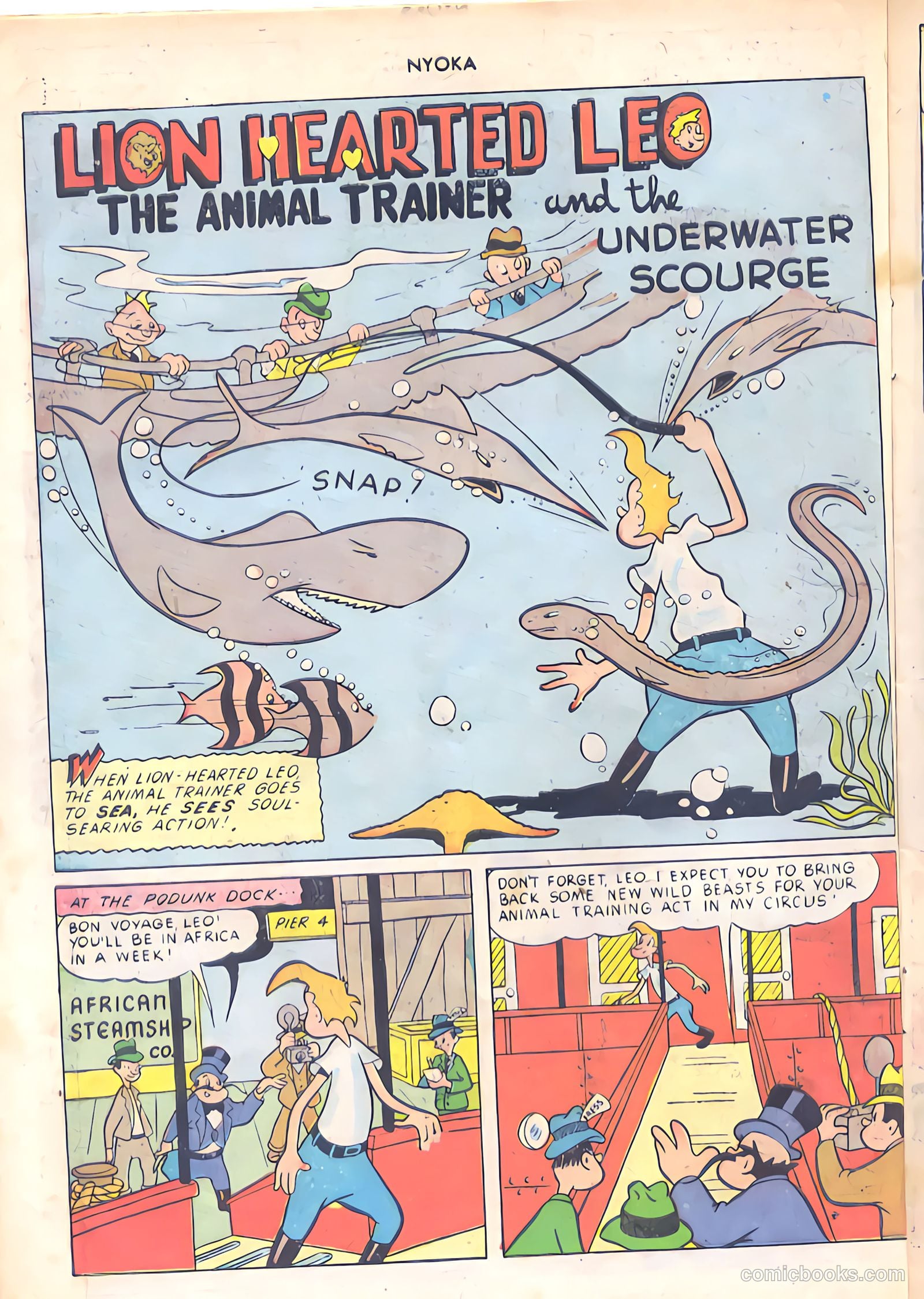 Nyoka the Jungle Girl #11 (1947) — page 22 of 52