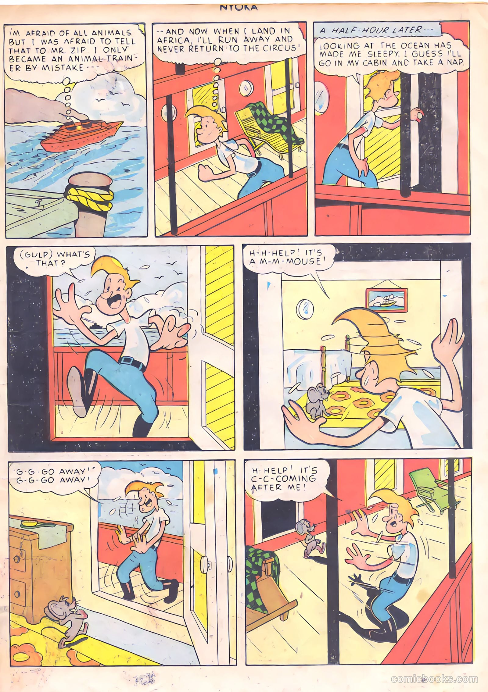 Nyoka the Jungle Girl #11 (1947) — page 23 of 52