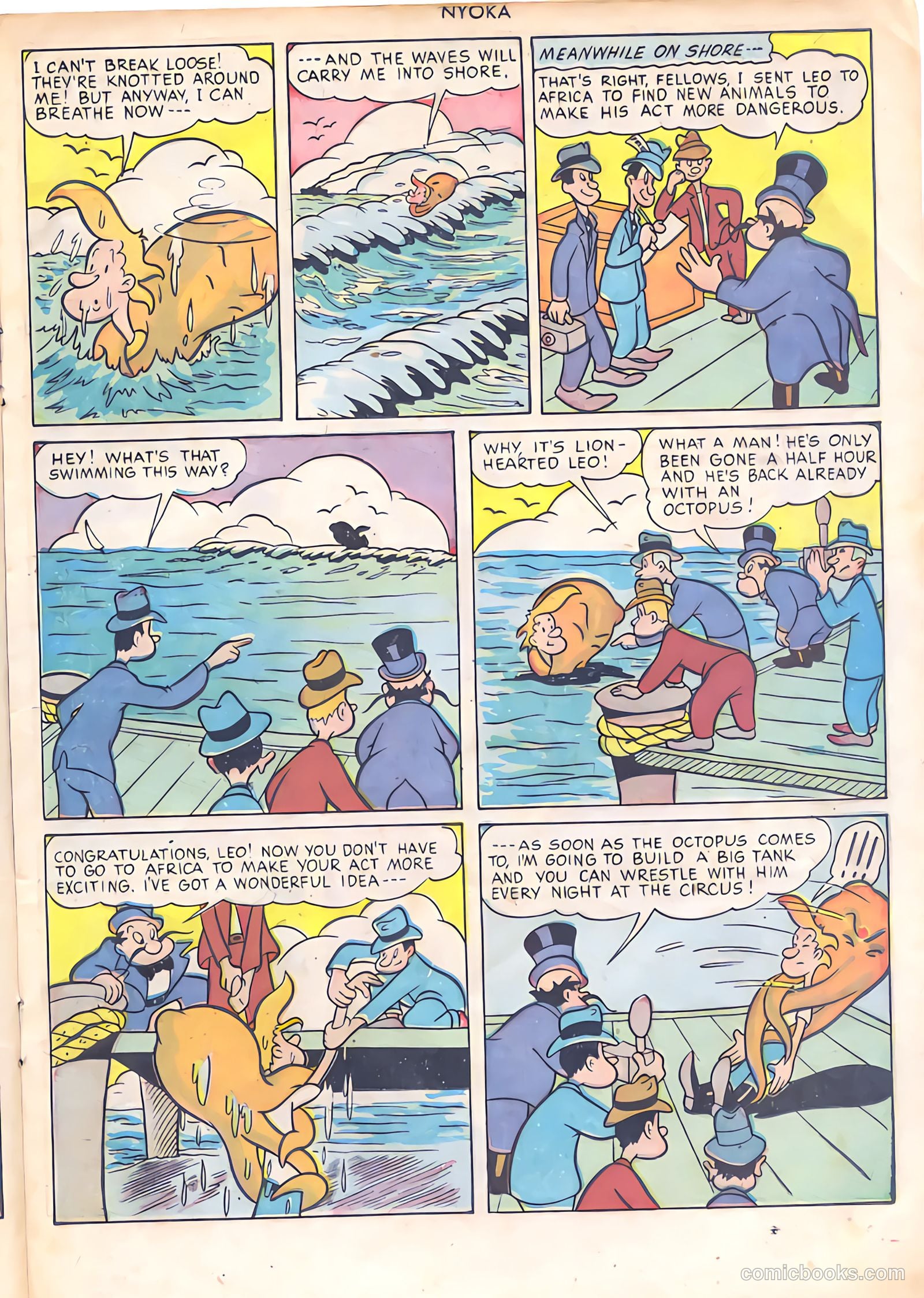 Nyoka the Jungle Girl #11 (1947) — page 25 of 52