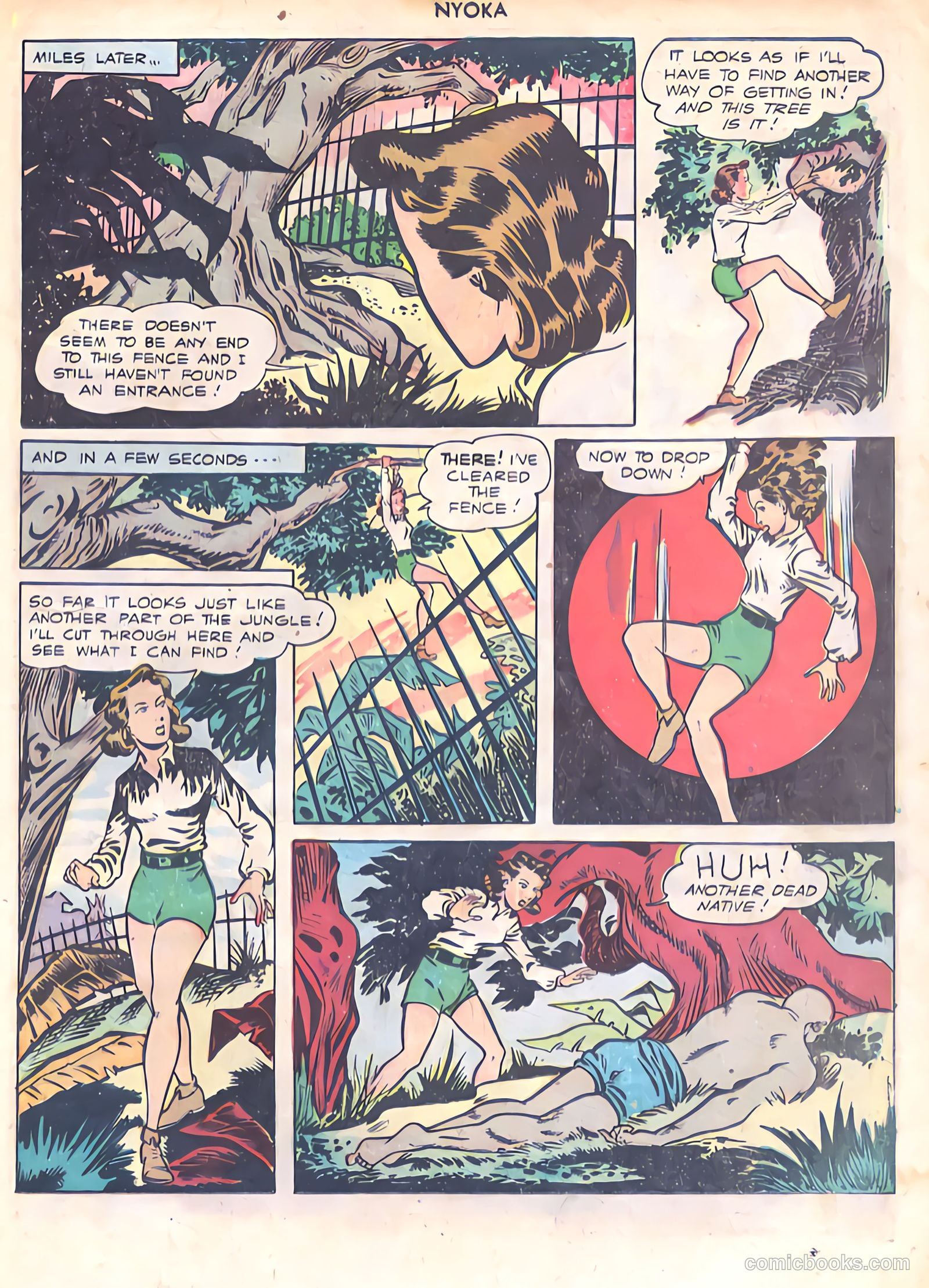 Nyoka the Jungle Girl #11 (1947) — page 29 of 52