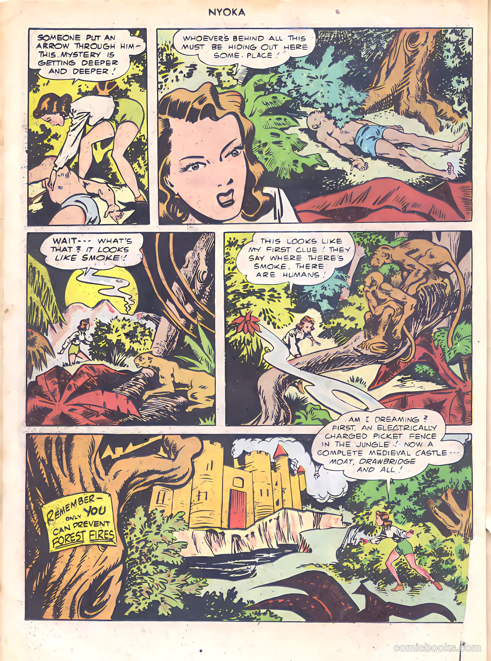 Nyoka the Jungle Girl #11 (1947) — page 30 of 52