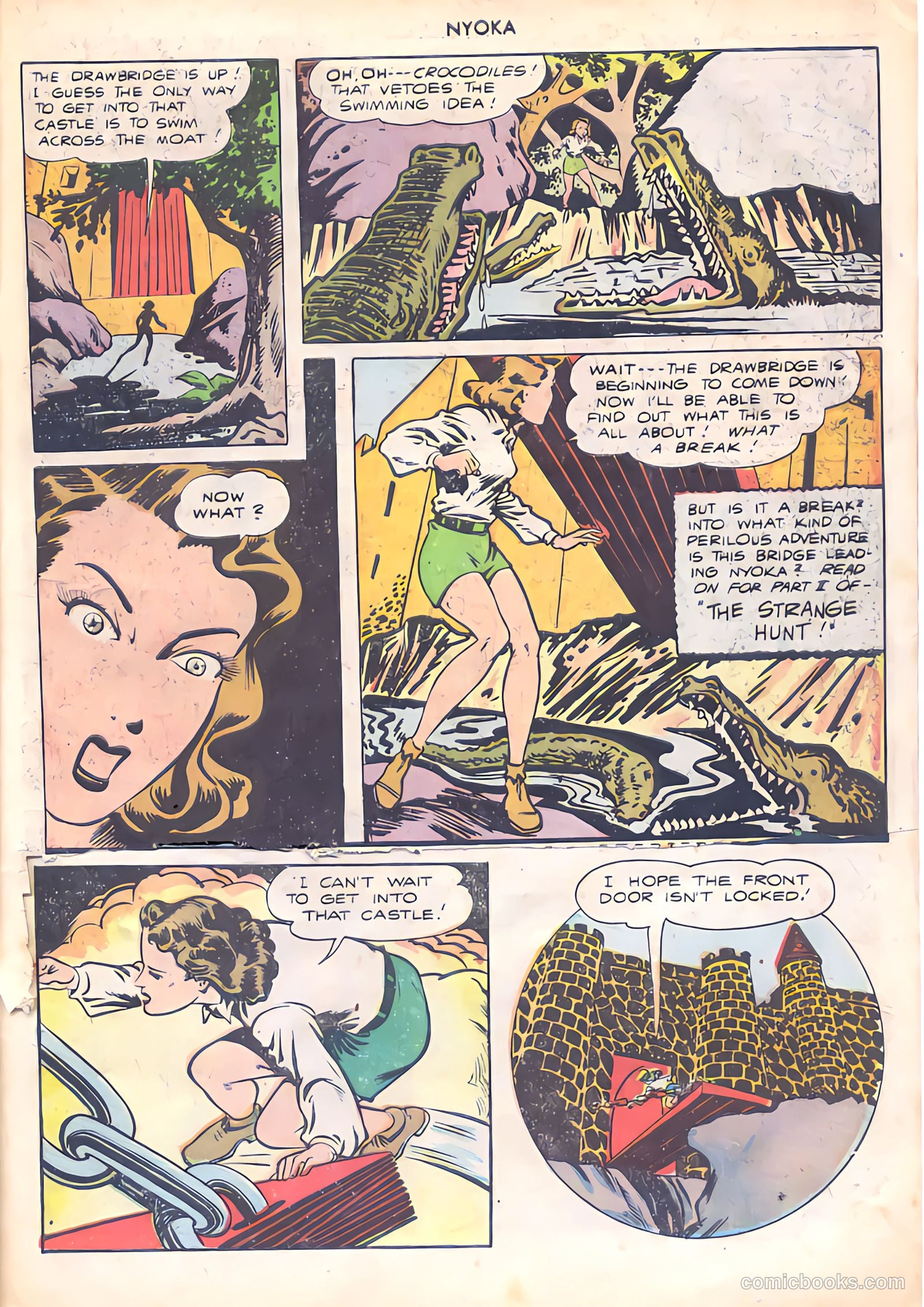 Nyoka the Jungle Girl #11 (1947) — page 31 of 52