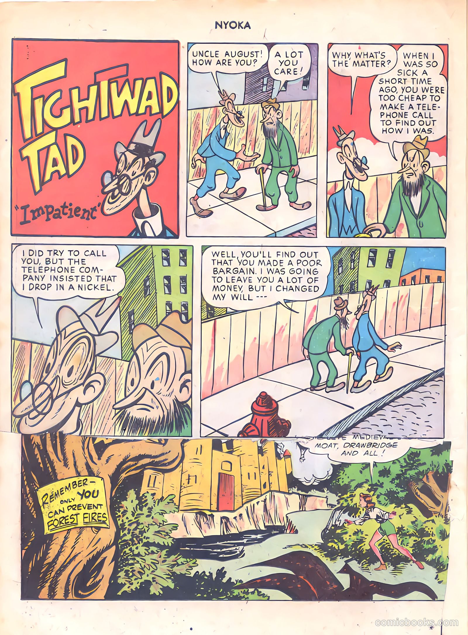Nyoka the Jungle Girl #11 (1947) — page 32 of 52