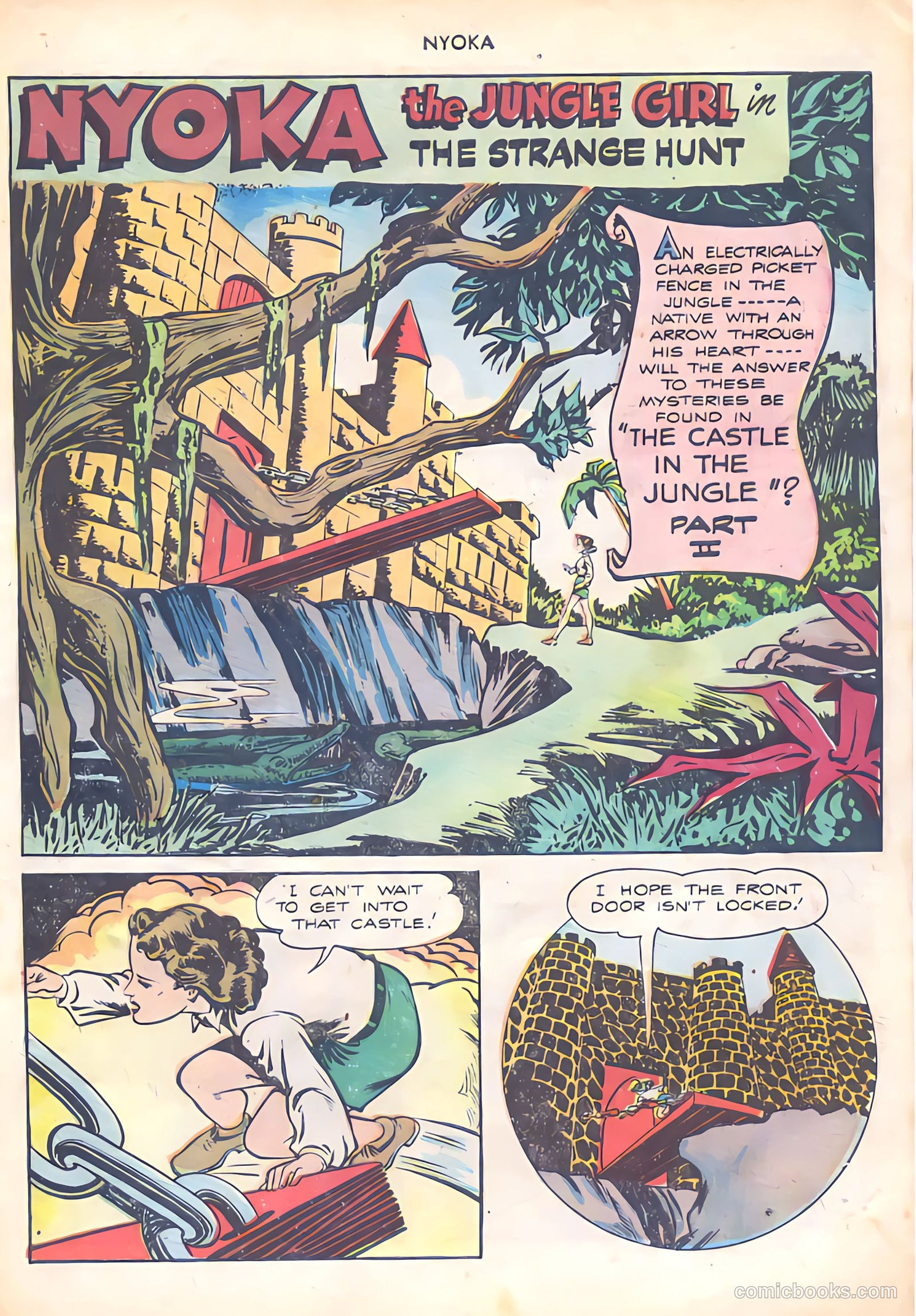 Nyoka the Jungle Girl #11 (1947) — page 33 of 52