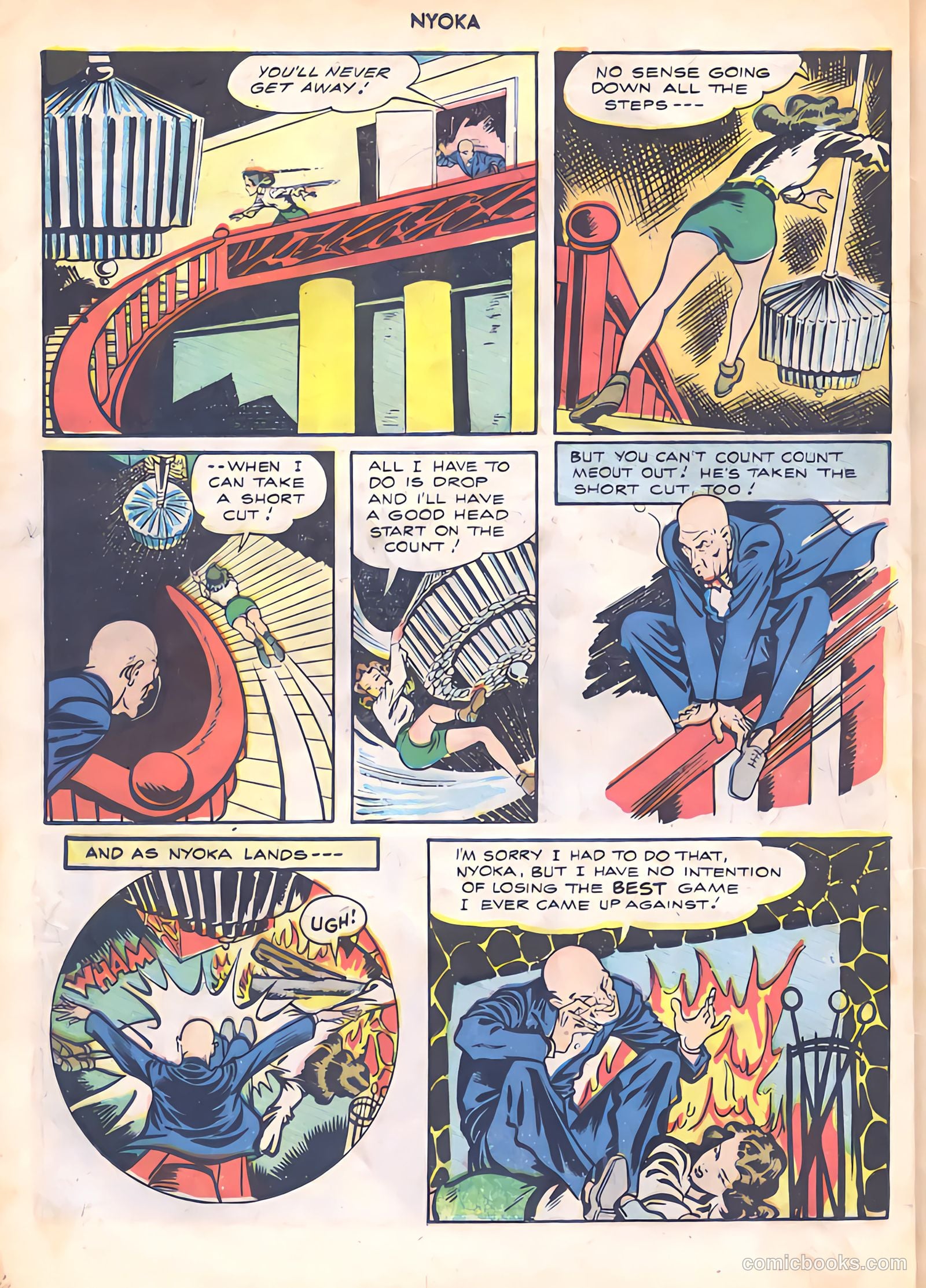 Nyoka the Jungle Girl #11 (1947) — page 36 of 52
