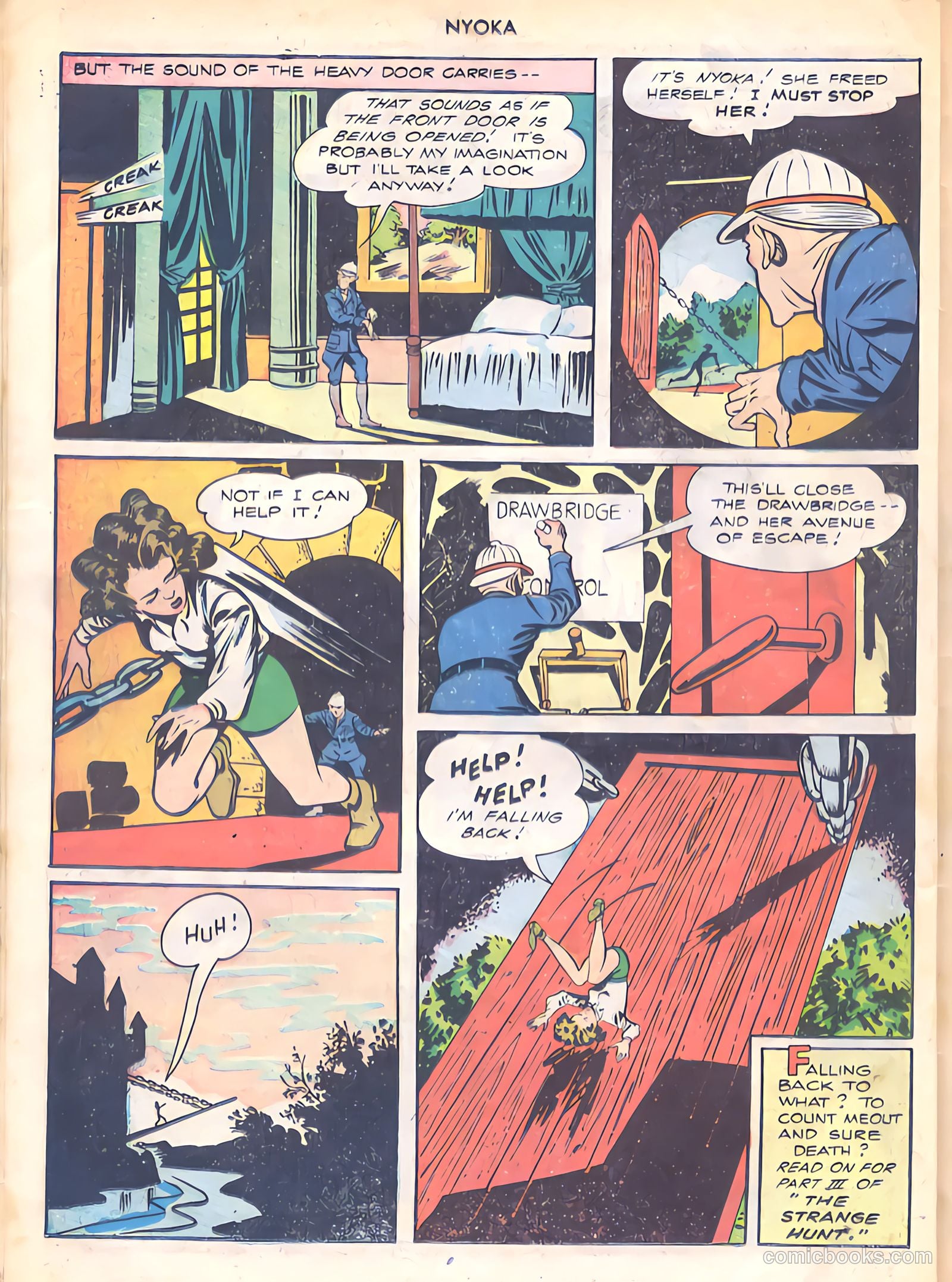 Nyoka the Jungle Girl #11 (1947) — page 38 of 52