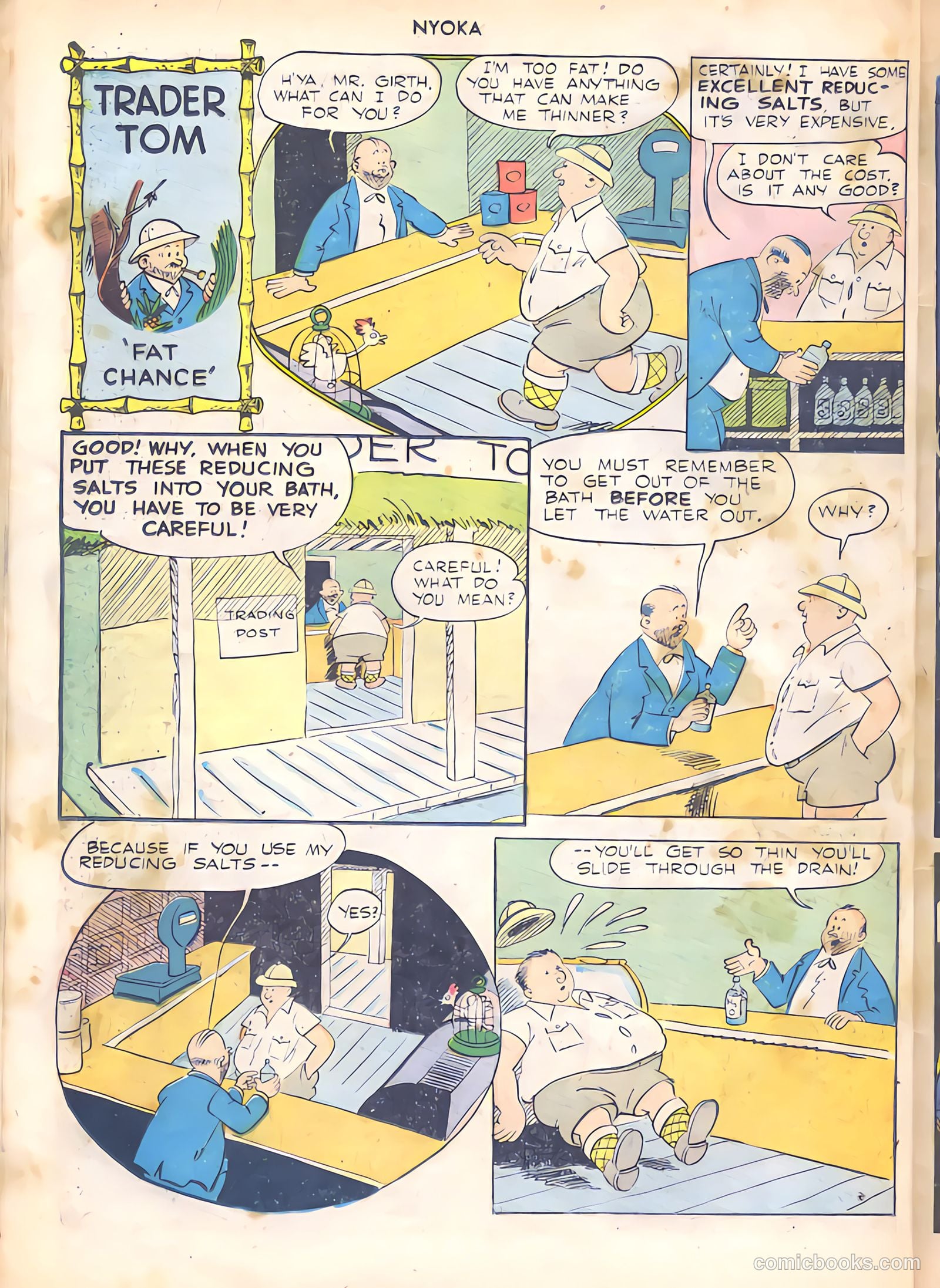 Nyoka the Jungle Girl #11 (1947) — page 42 of 52