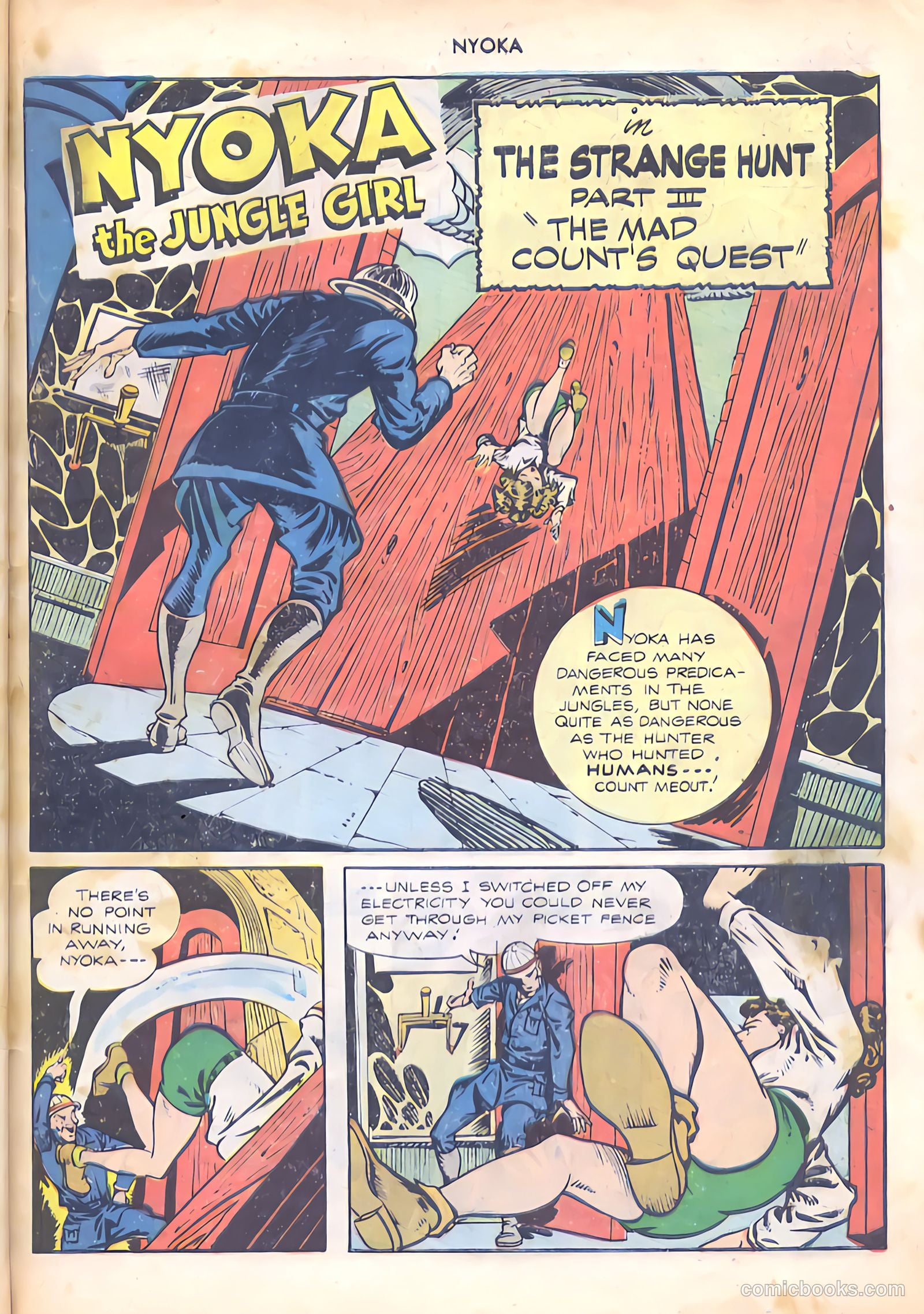 Nyoka the Jungle Girl #11 (1947) — page 43 of 52