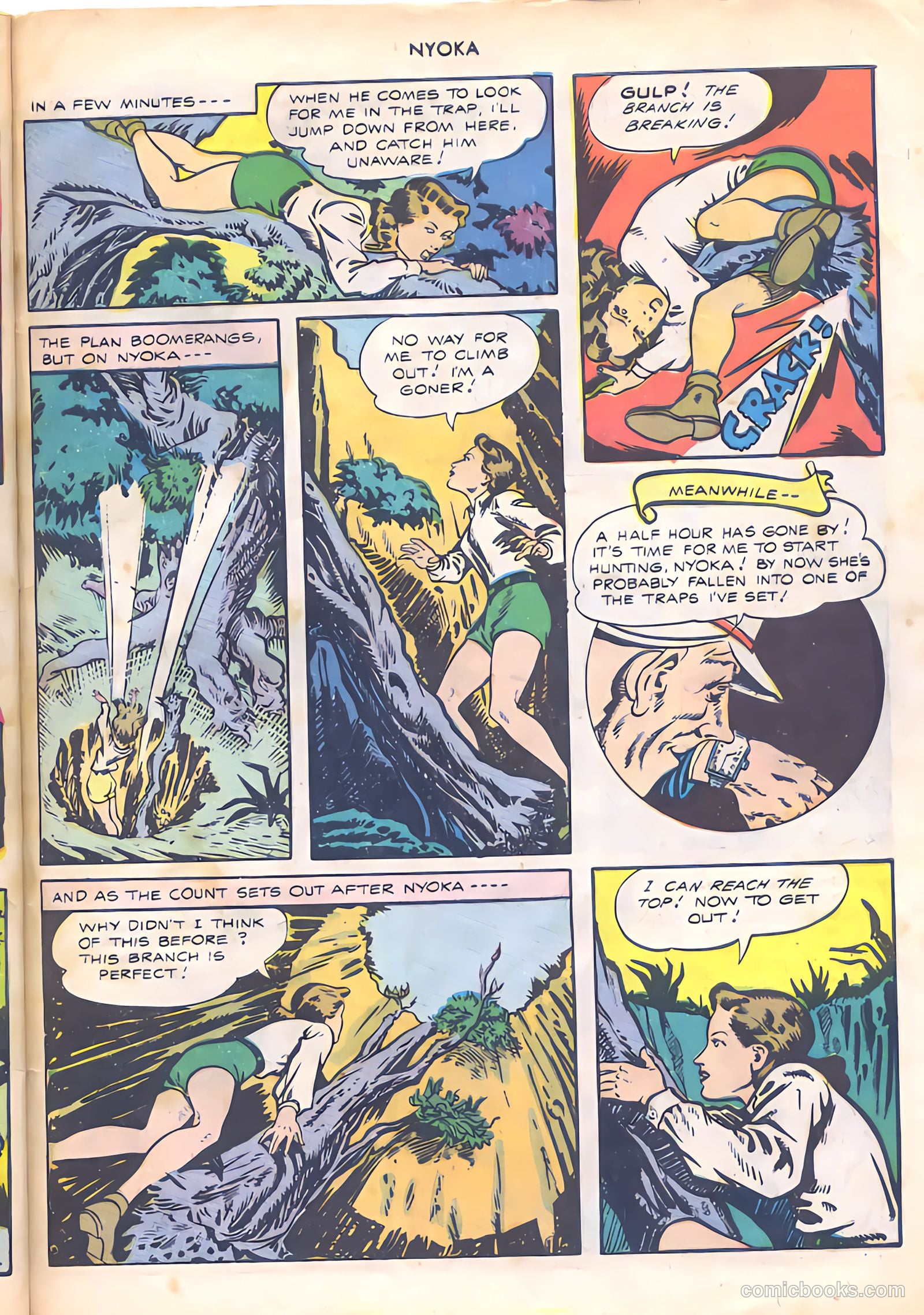 Nyoka the Jungle Girl #11 (1947) — page 45 of 52