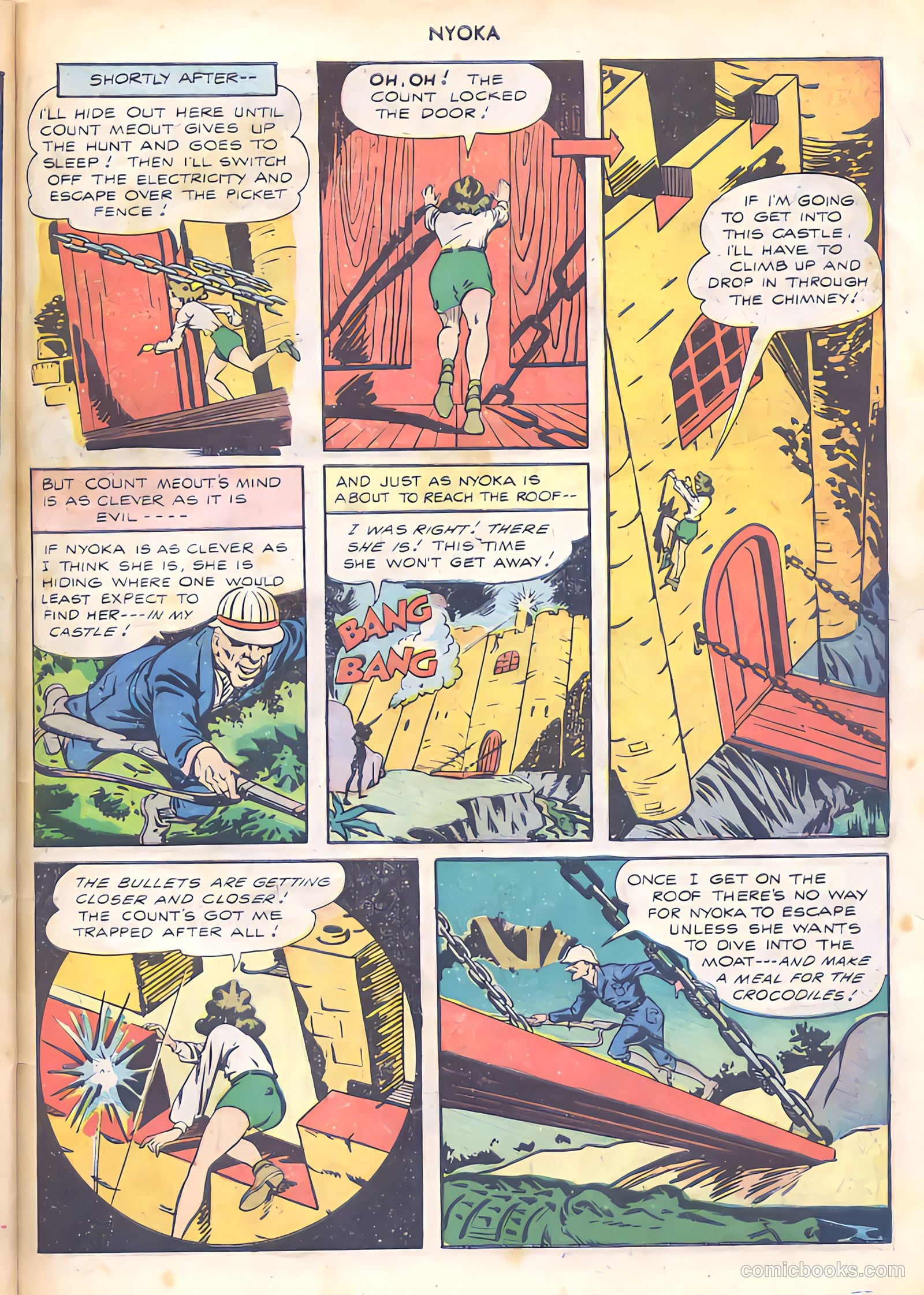 Nyoka the Jungle Girl #11 (1947) — page 47 of 52
