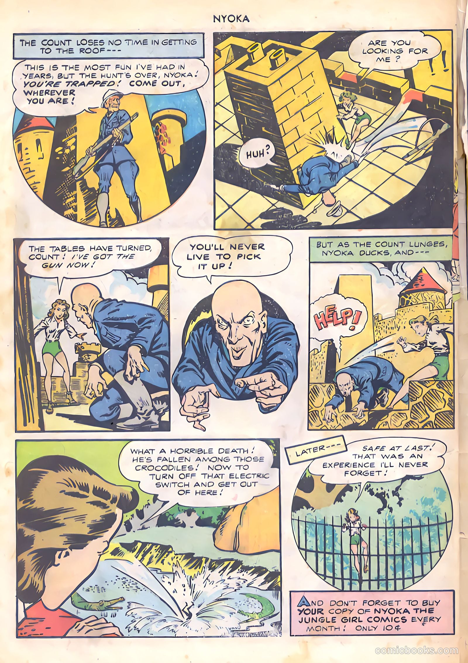 Nyoka the Jungle Girl #11 (1947) — page 48 of 52