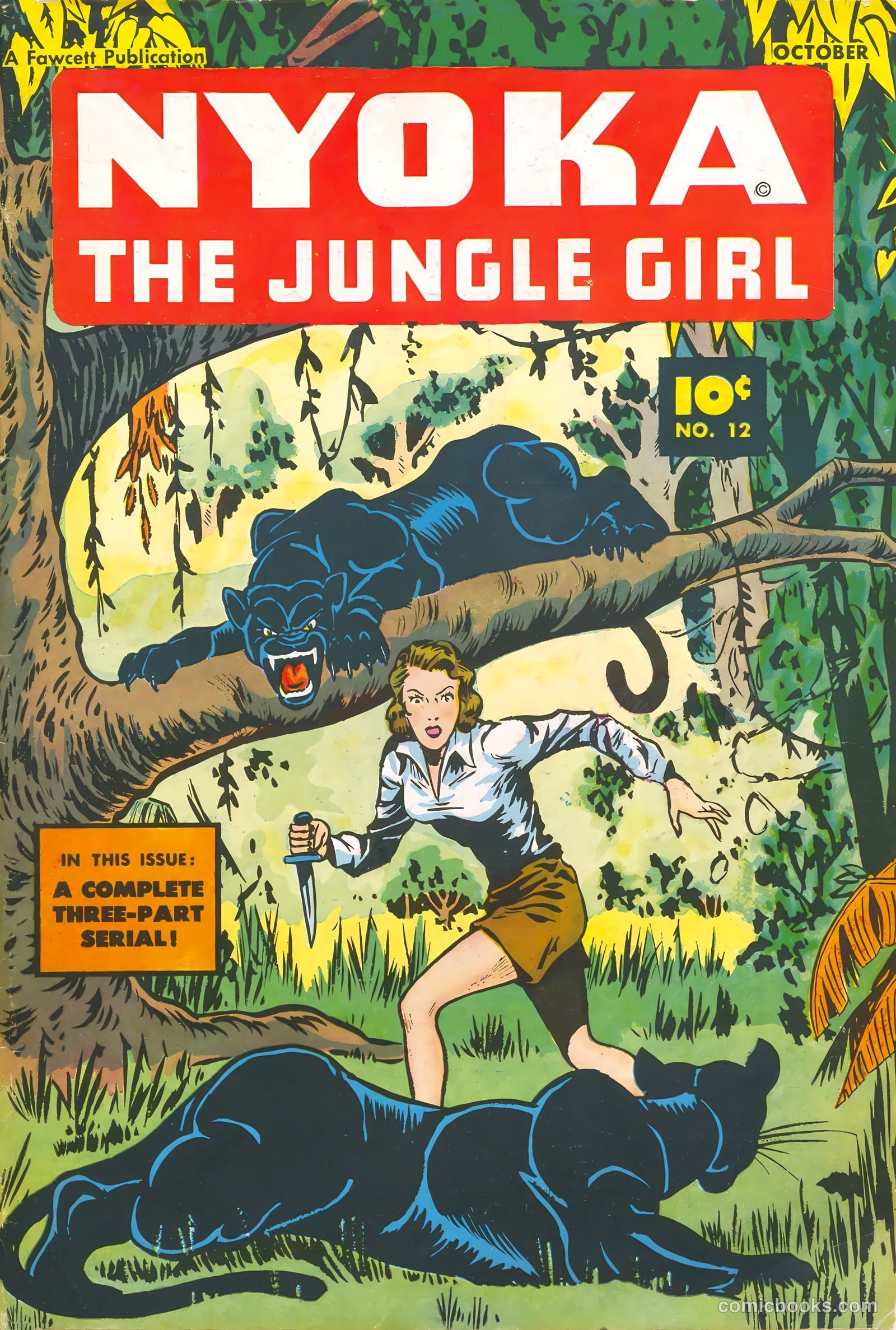 Nyoka the Jungle Girl #12