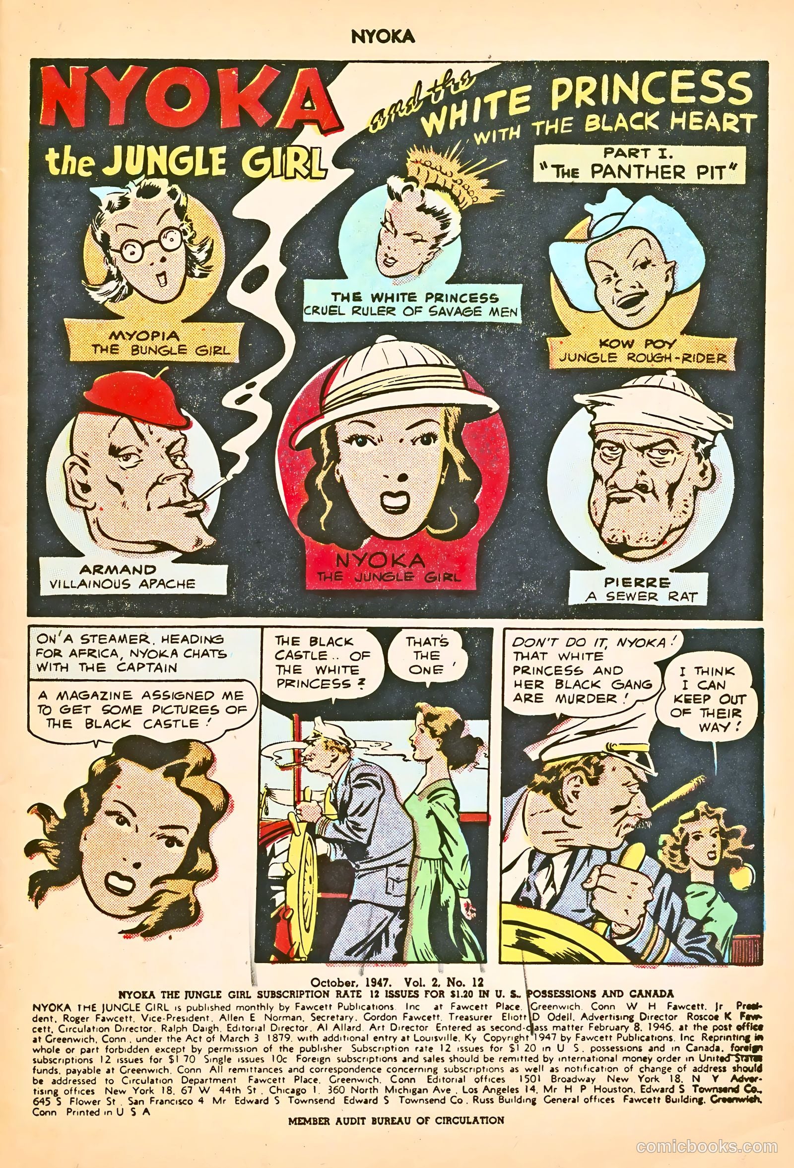 Nyoka the Jungle Girl #12 (1947) — page 3 of 36