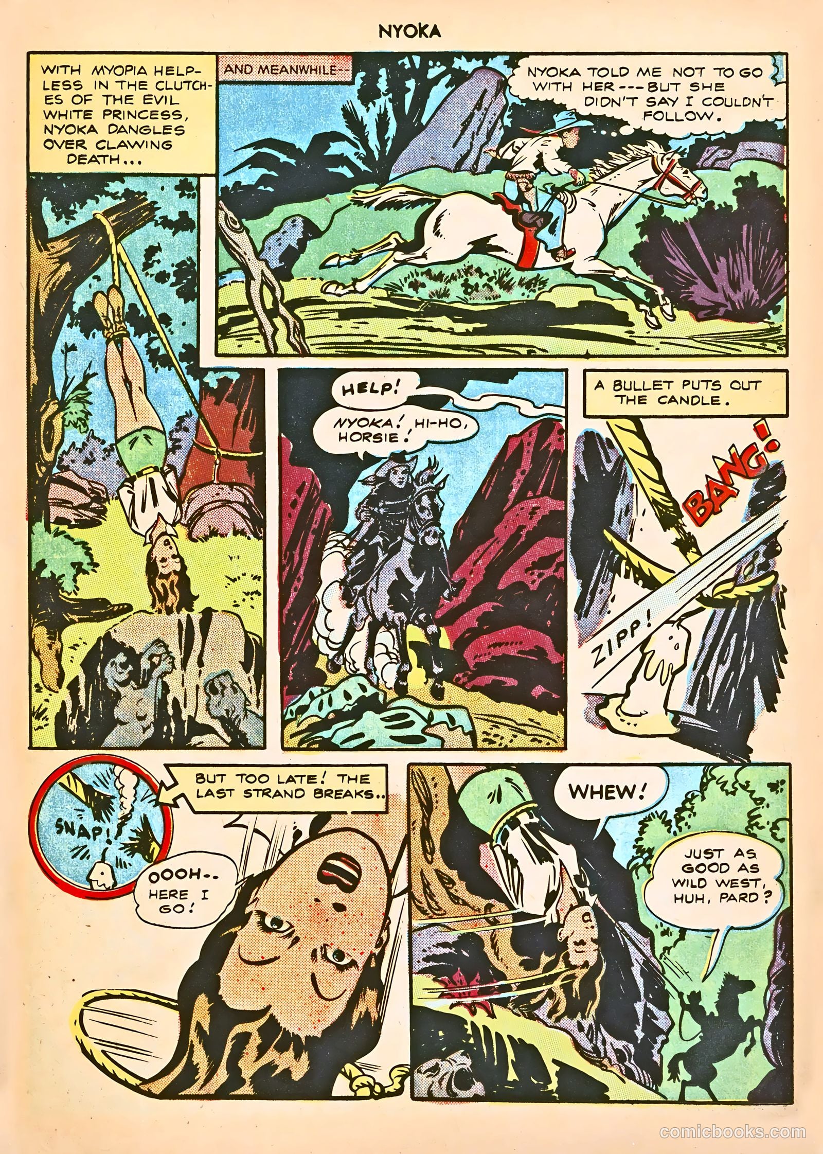 Nyoka the Jungle Girl #12 (1947) — page 13 of 36