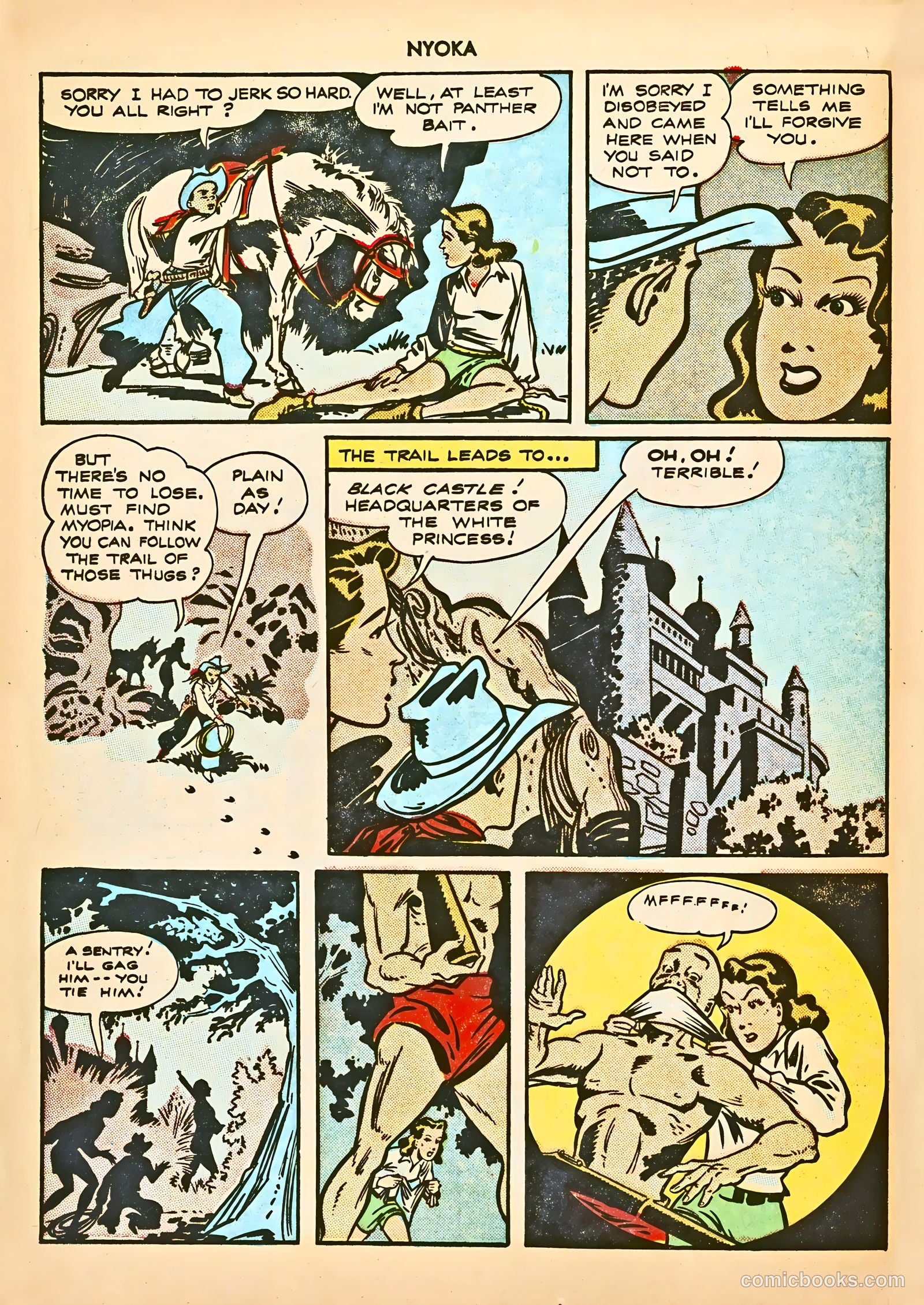 Nyoka the Jungle Girl #12 (1947) — page 14 of 36