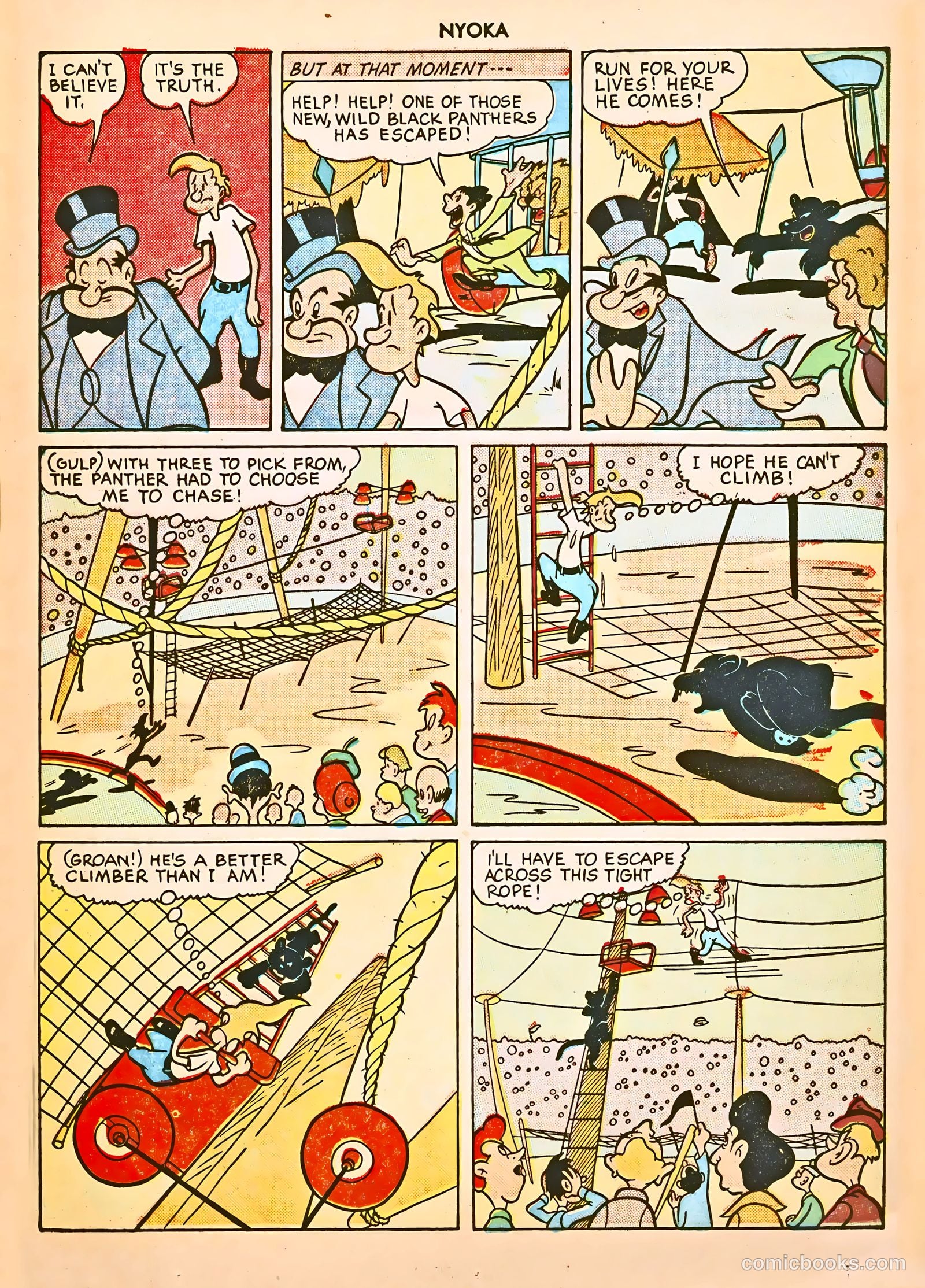 Nyoka the Jungle Girl #12 (1947) — page 23 of 36