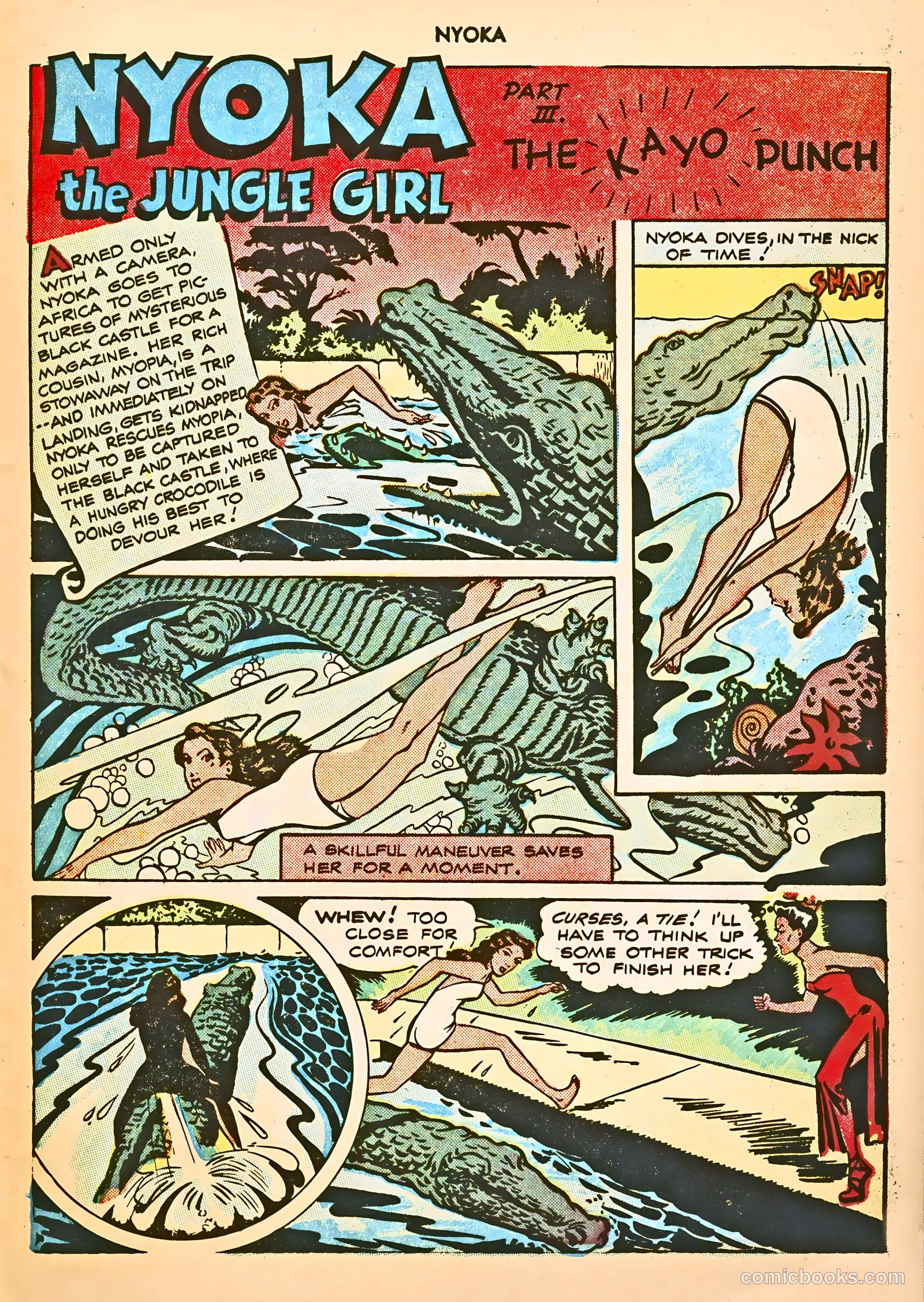 Nyoka the Jungle Girl #12 (1947) — page 27 of 36