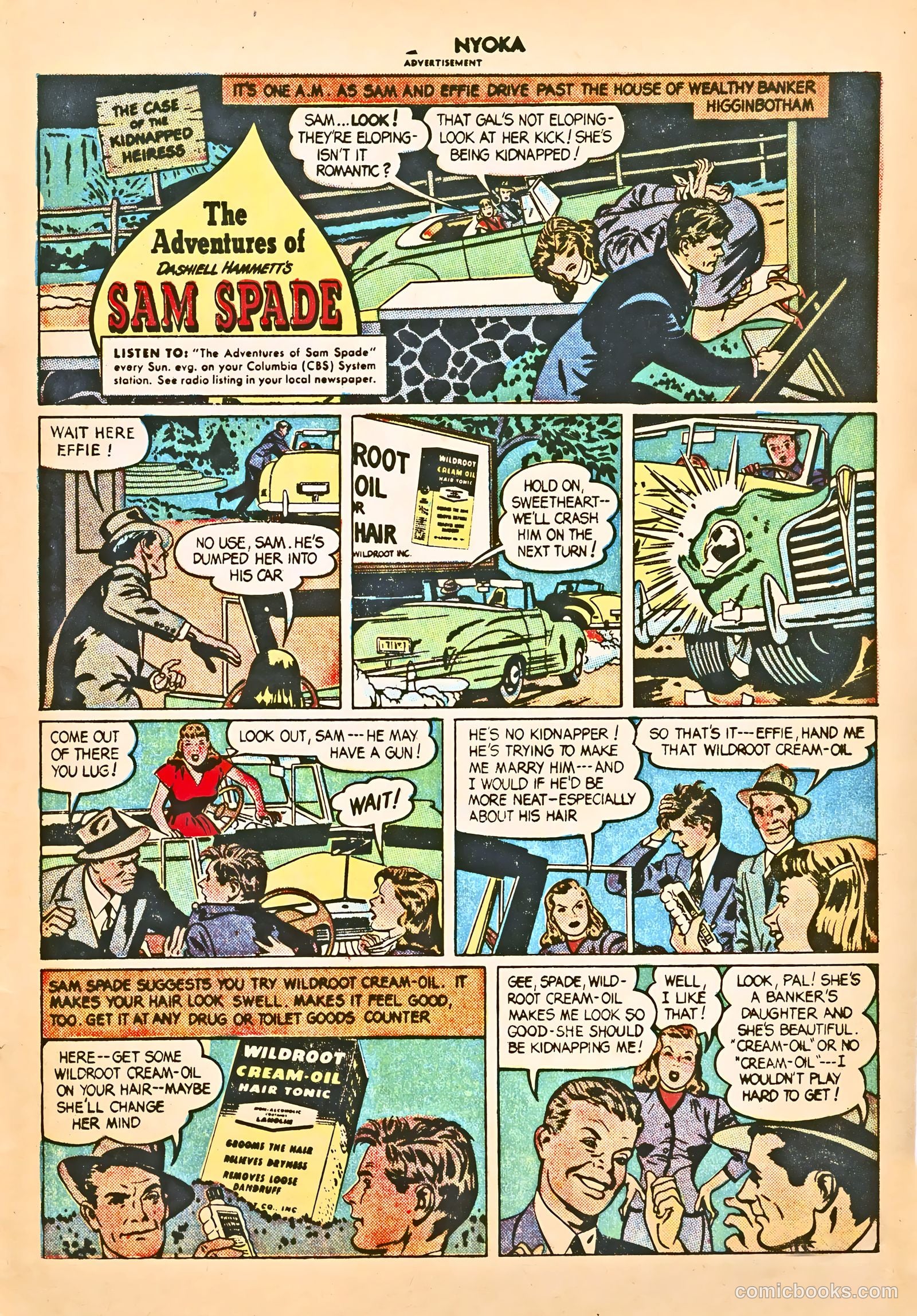 Nyoka the Jungle Girl #12 (1947) — page 33 of 36