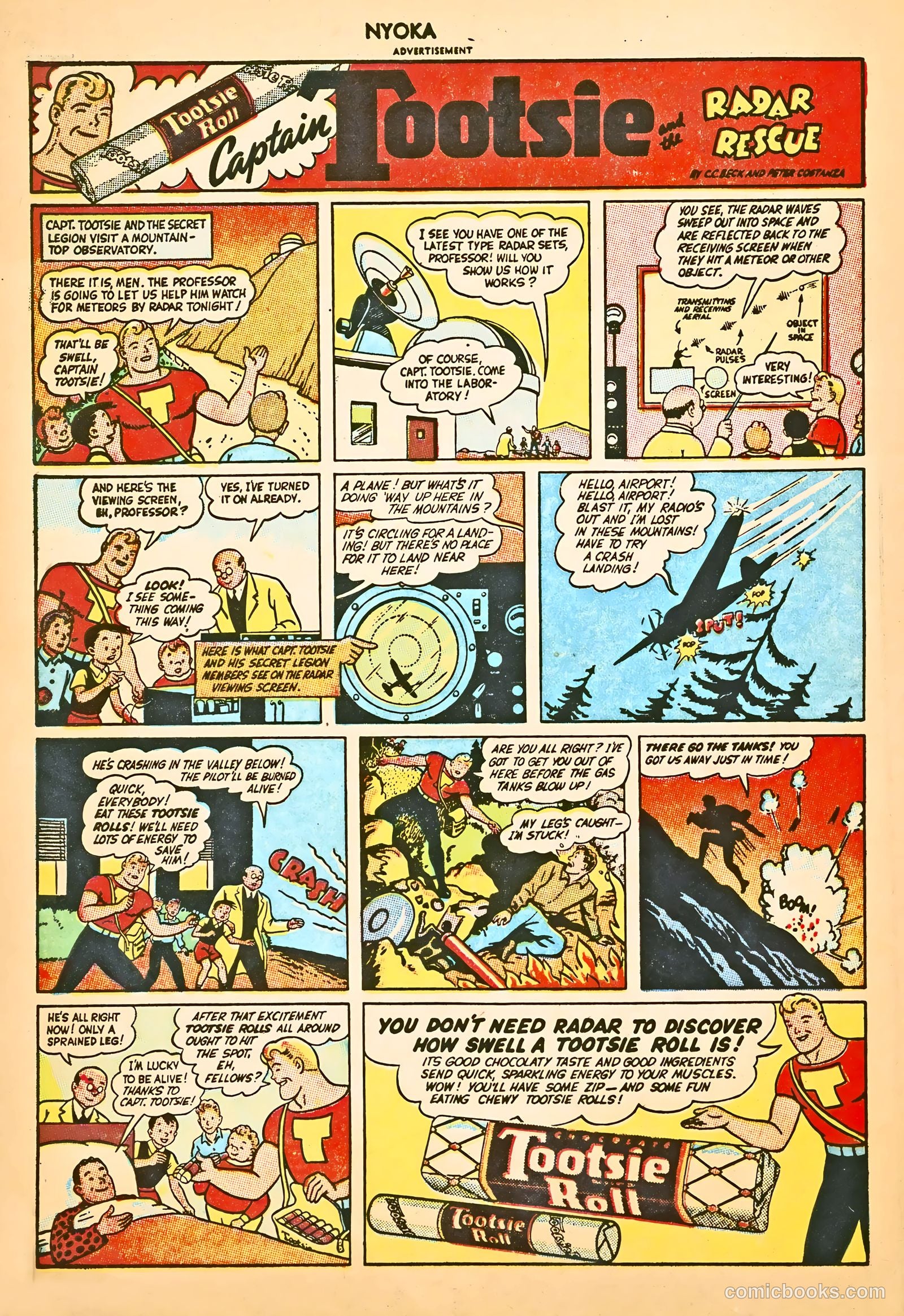 Nyoka the Jungle Girl #12 (1947) — page 34 of 36