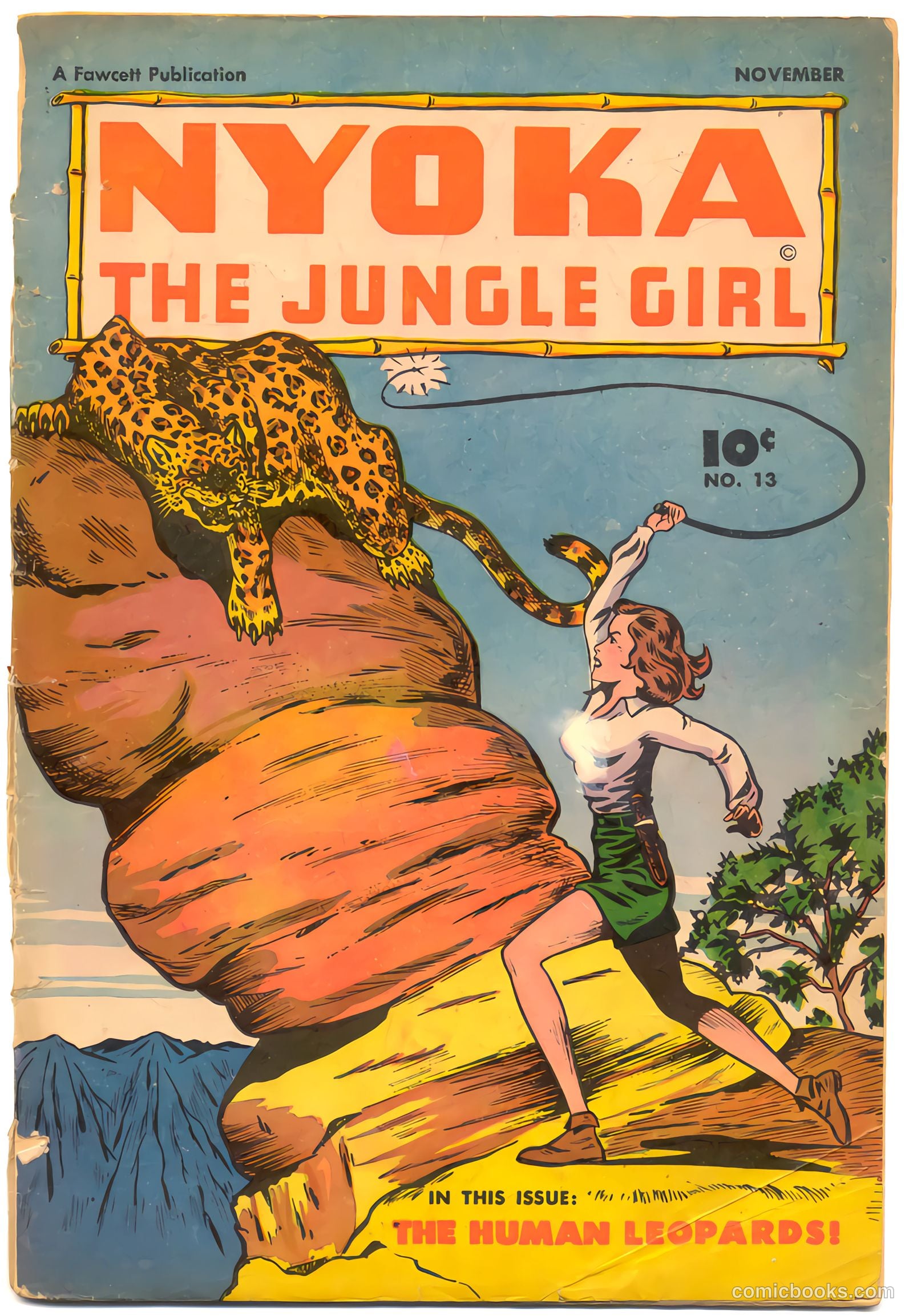 Nyoka the Jungle Girl #13
