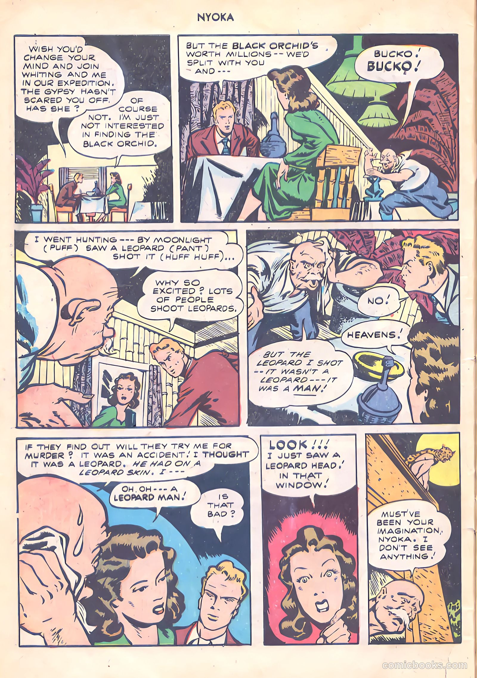 Nyoka the Jungle Girl #13 (1947) — page 6 of 36