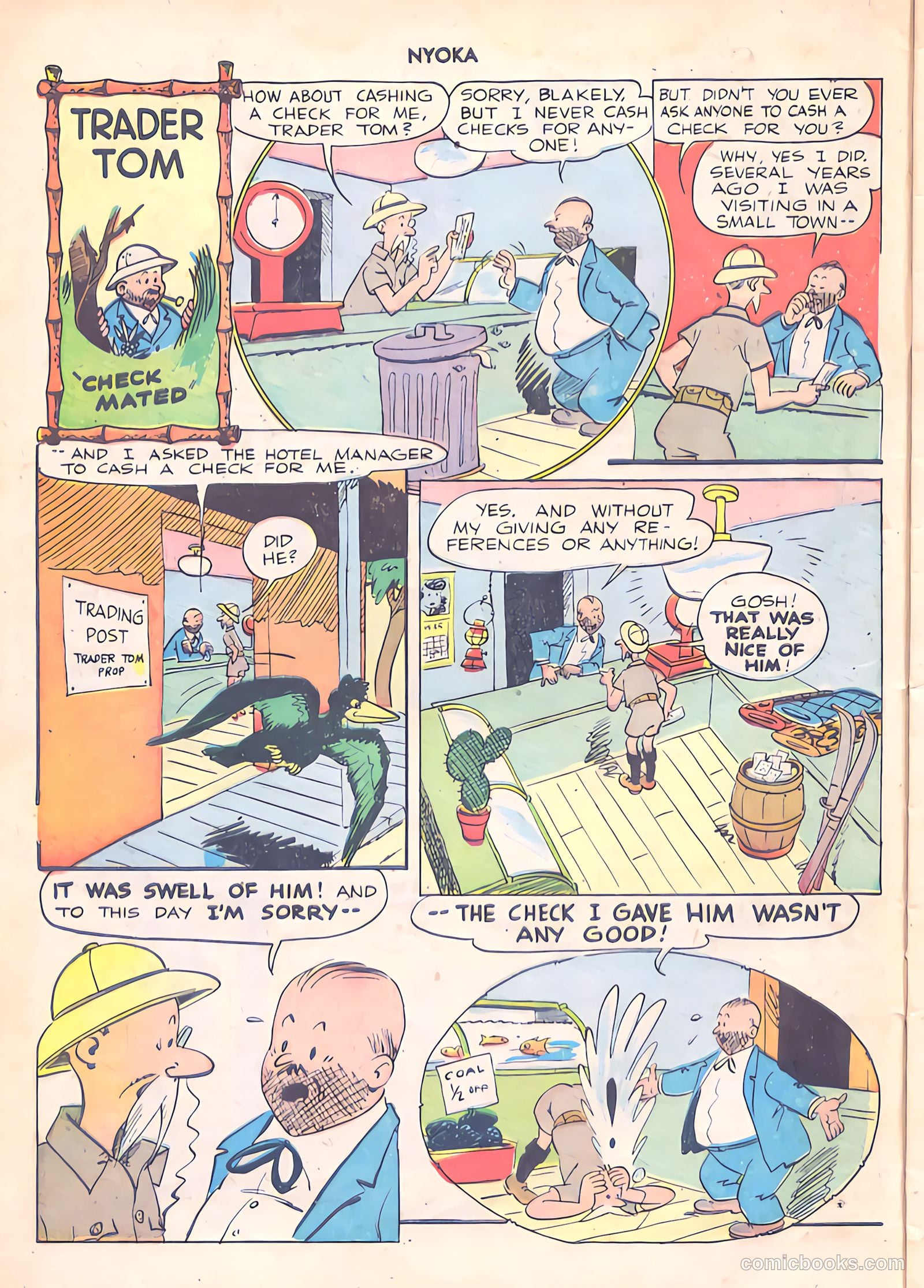 Nyoka the Jungle Girl #13 (1947) — page 10 of 36