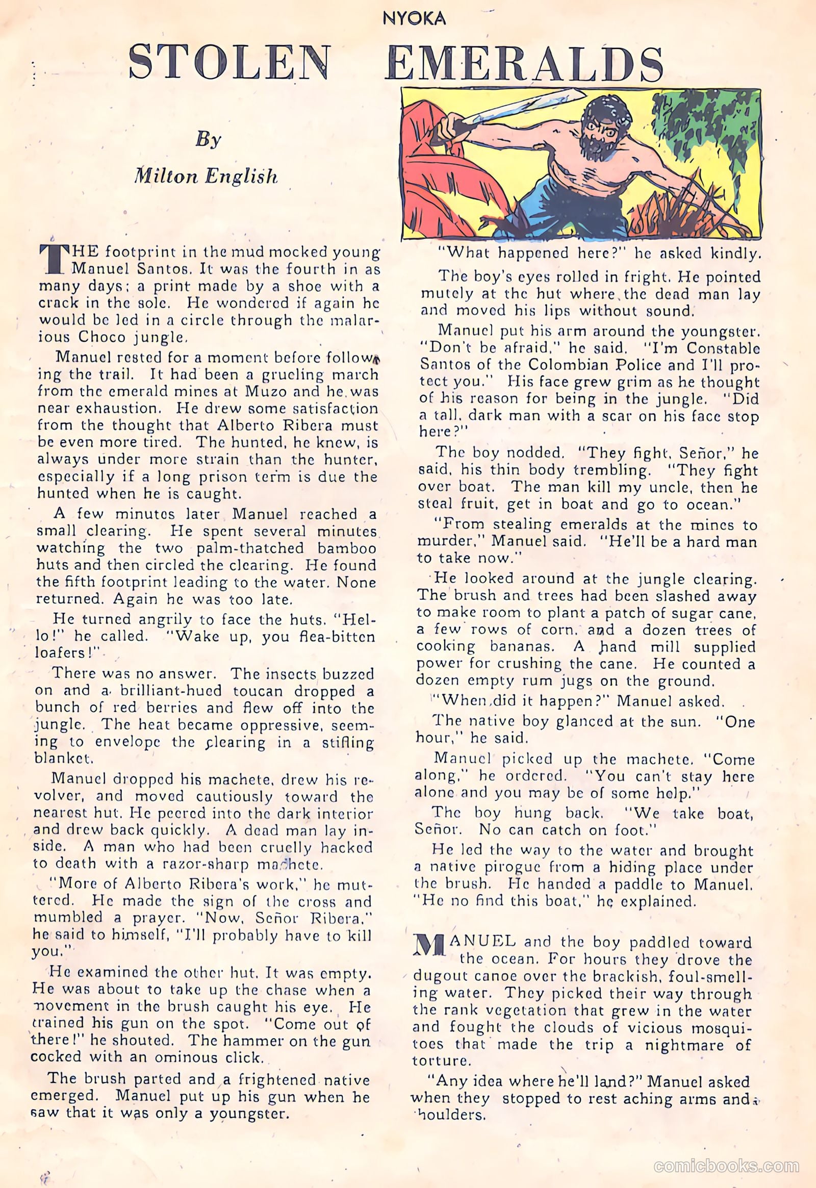 Nyoka the Jungle Girl #13 (1947) — page 11 of 36
