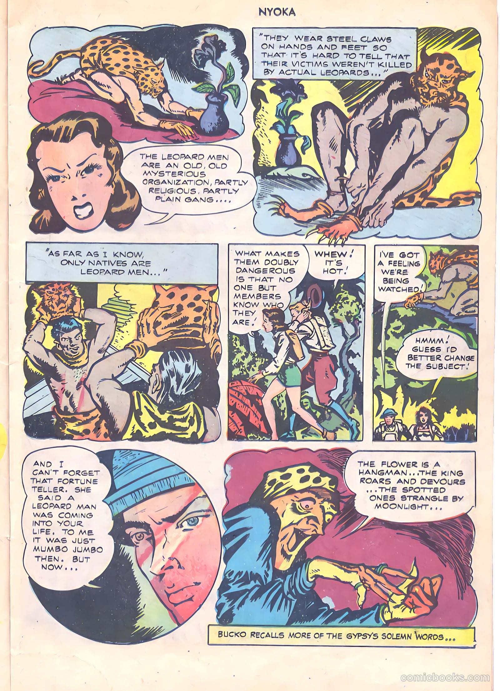 Nyoka the Jungle Girl #13 (1947) — page 15 of 36