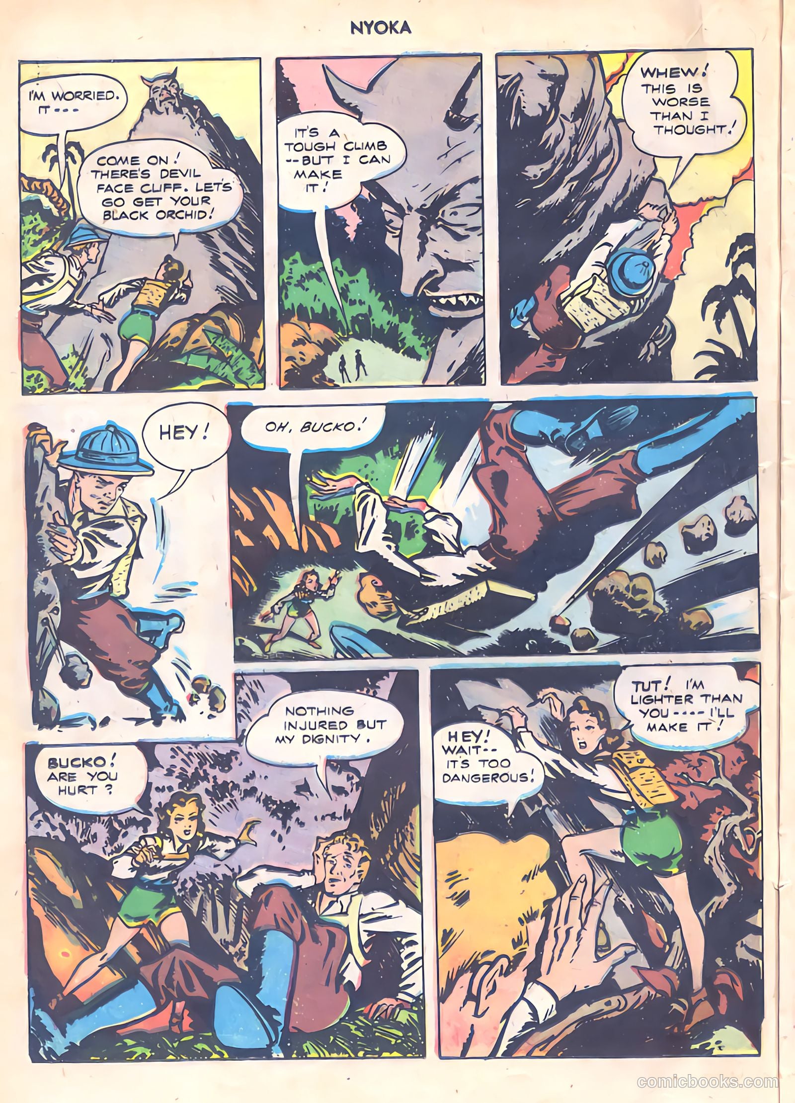 Nyoka the Jungle Girl #13 (1947) — page 16 of 36
