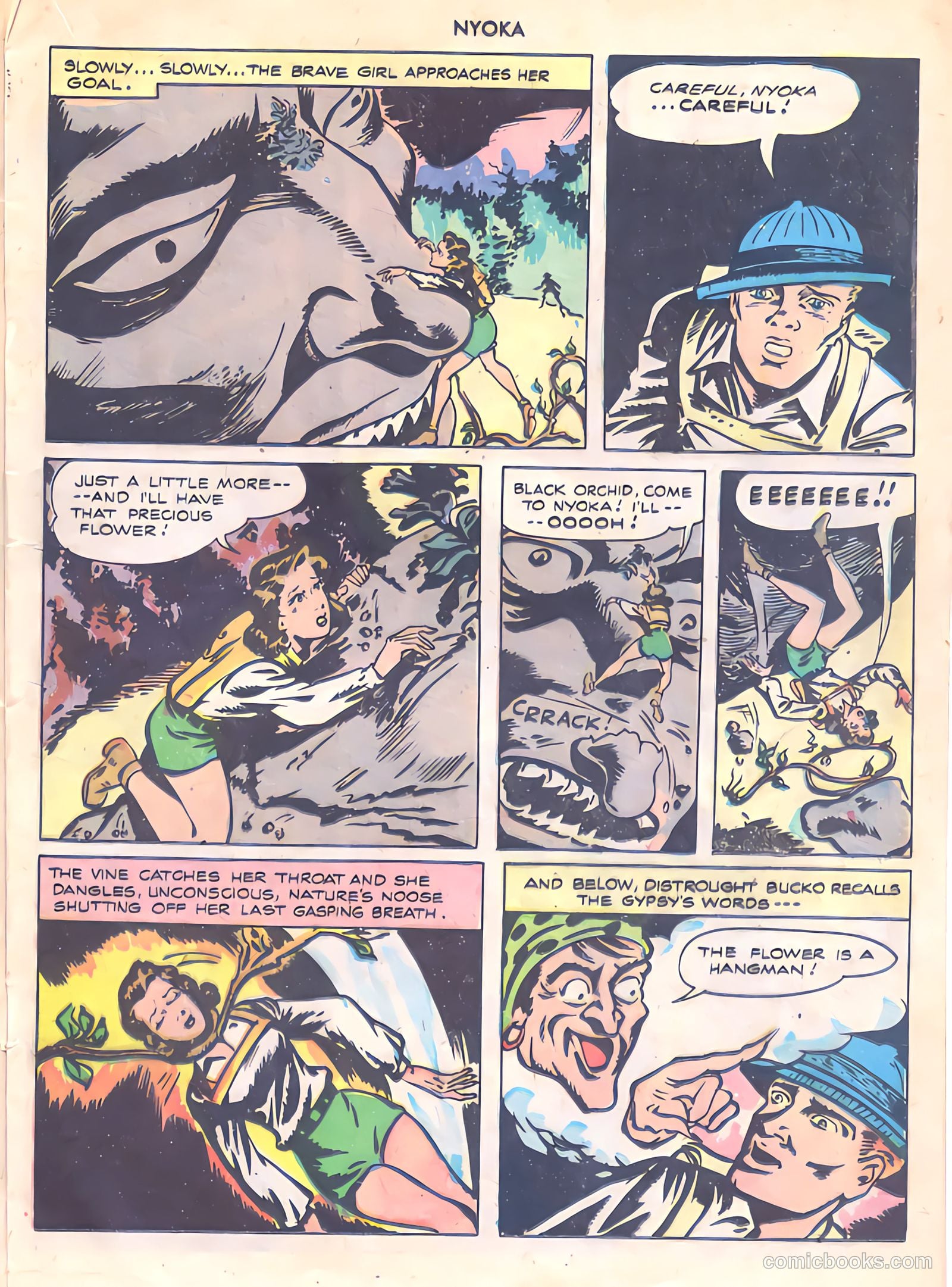 Nyoka the Jungle Girl #13 (1947) — page 17 of 36