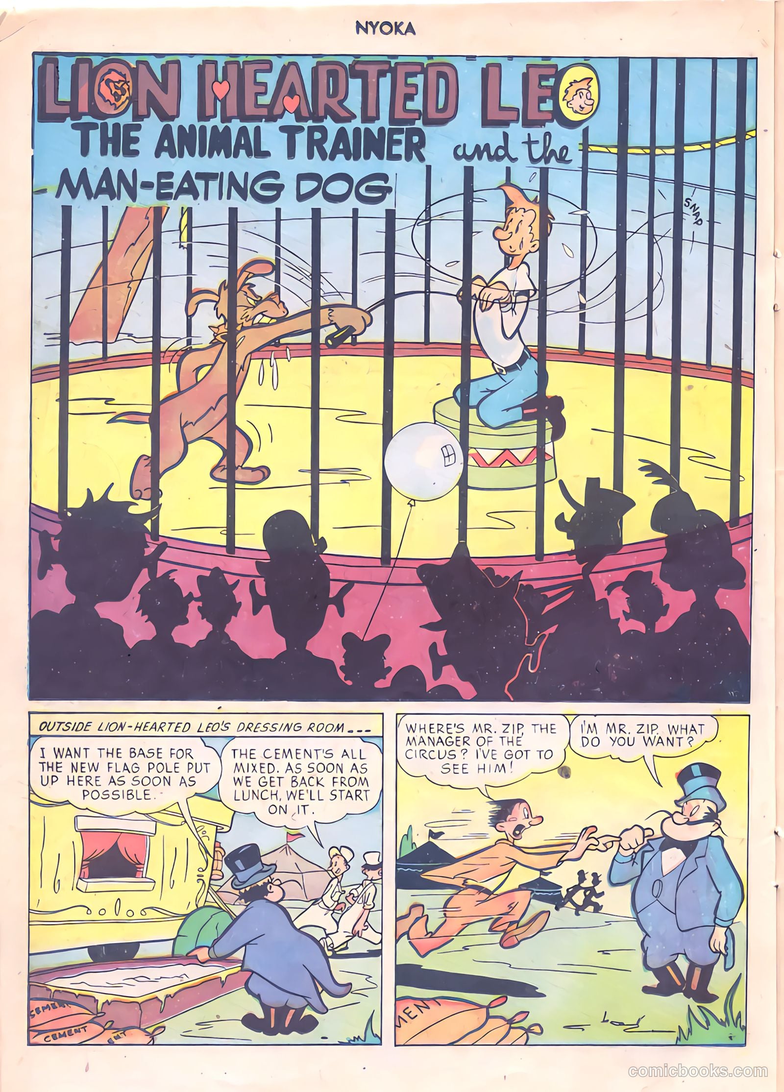 Nyoka the Jungle Girl #13 (1947) — page 22 of 36
