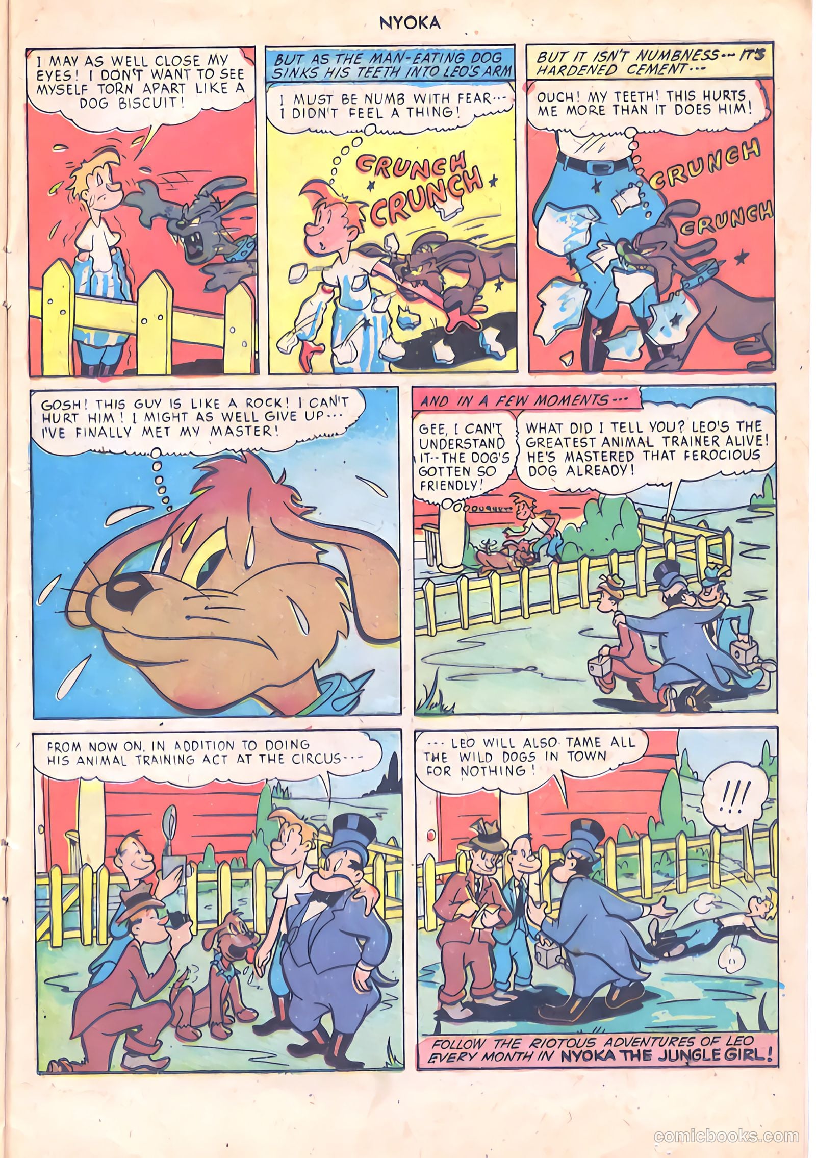 Nyoka the Jungle Girl #13 (1947) — page 25 of 36
