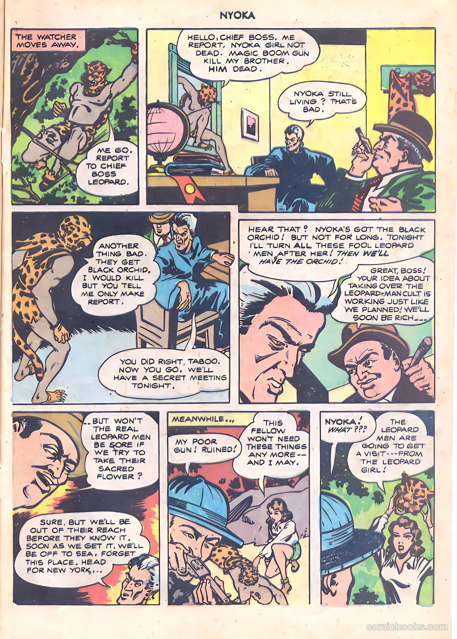 Nyoka the Jungle Girl #13 (1947) — page 29 of 36