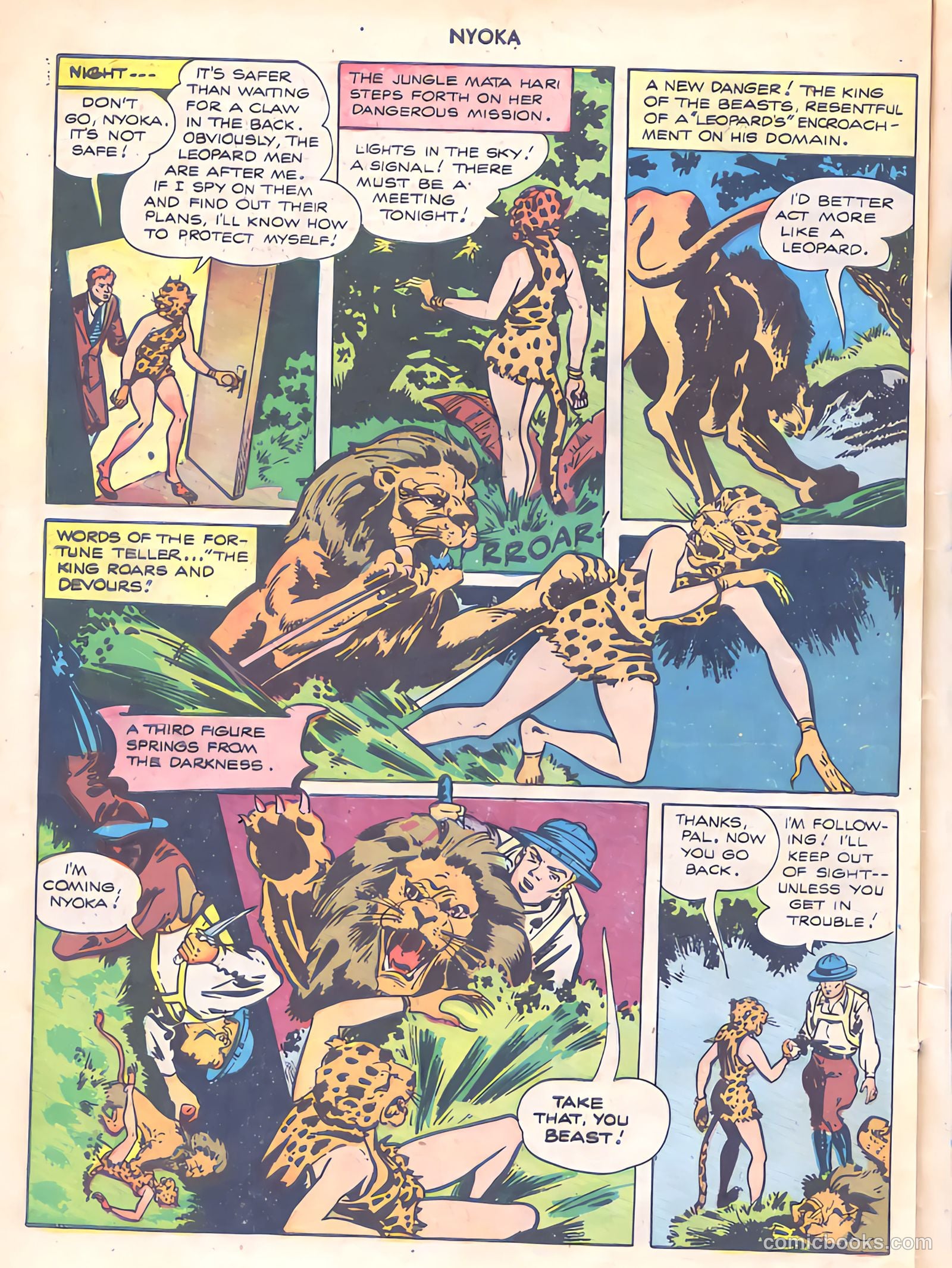 Nyoka the Jungle Girl #13 (1947) — page 30 of 36