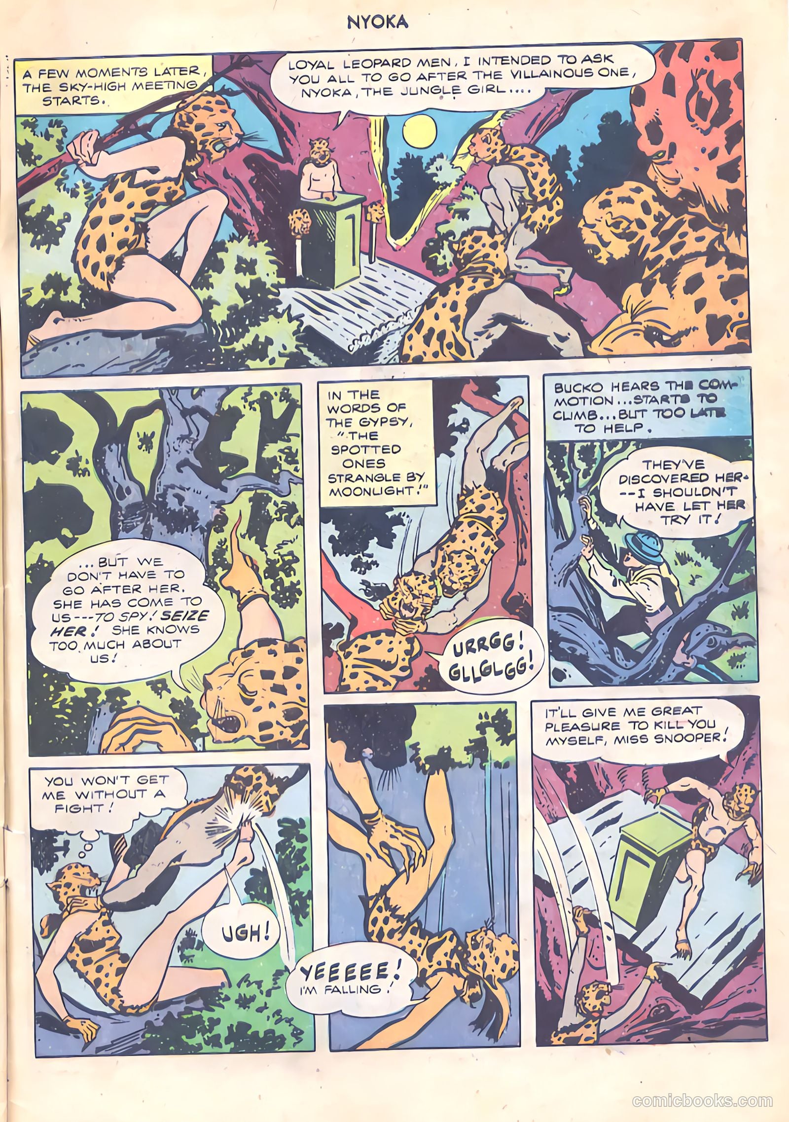 Nyoka the Jungle Girl #13 (1947) — page 31 of 36