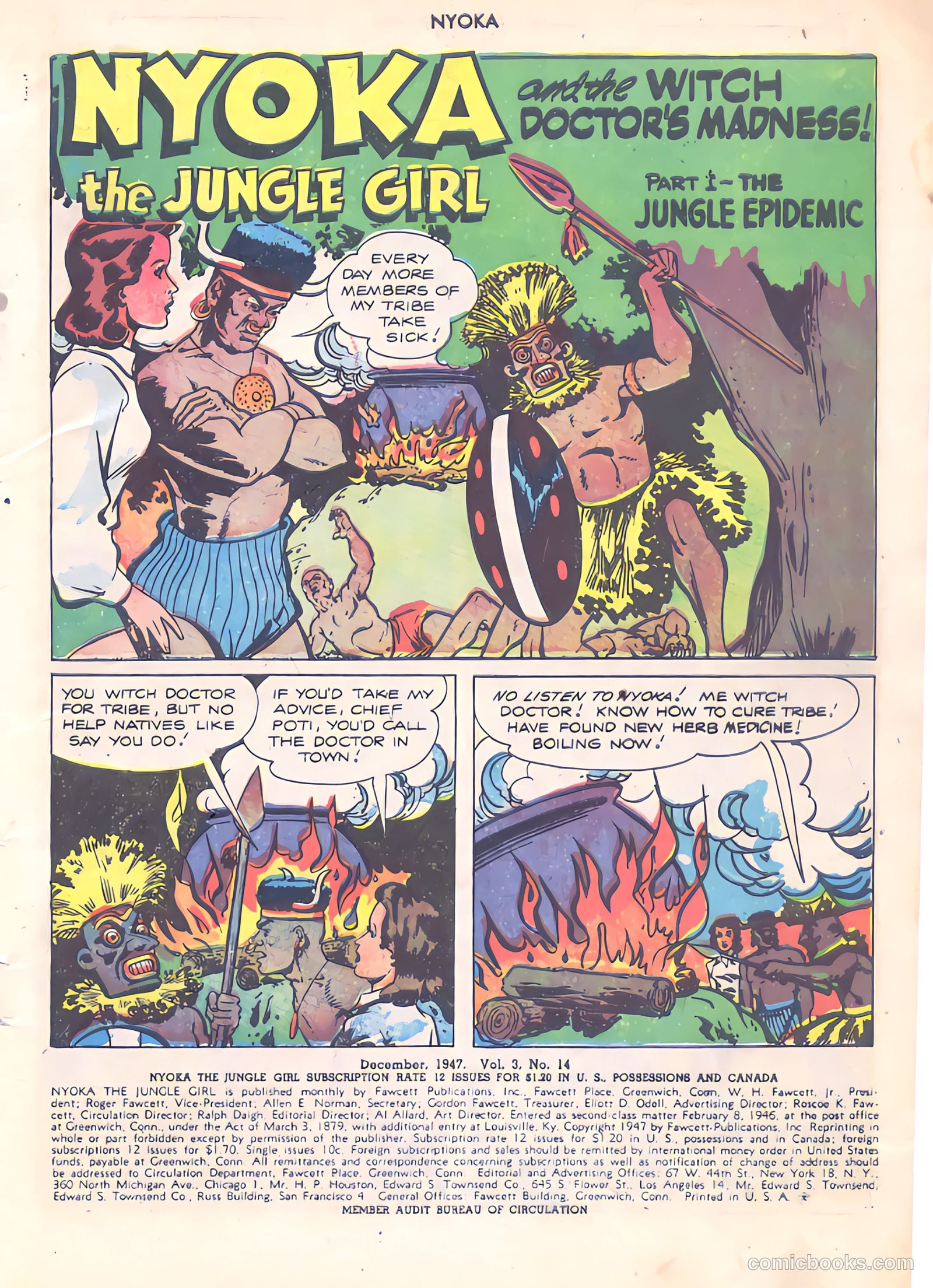 Nyoka the Jungle Girl #14 (1947) — page 3 of 36