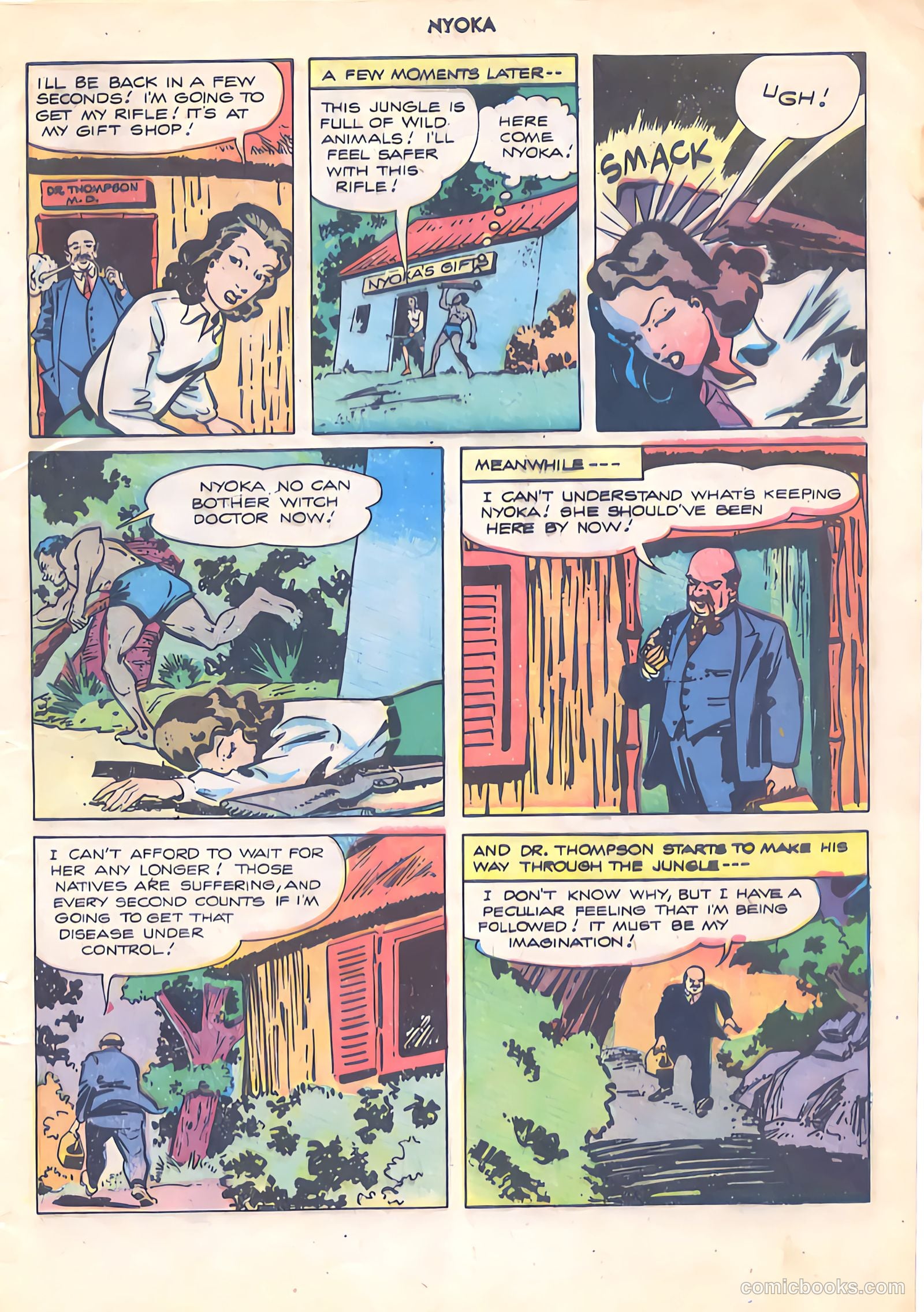 Nyoka the Jungle Girl #14 (1947) — page 5 of 36